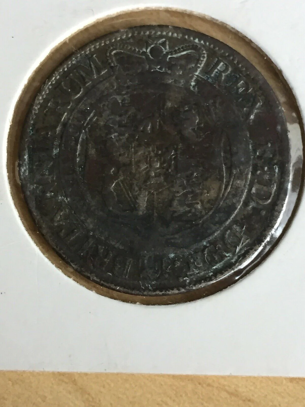 UK Great Britain George III 1817 Half Crown Coin - Image 2