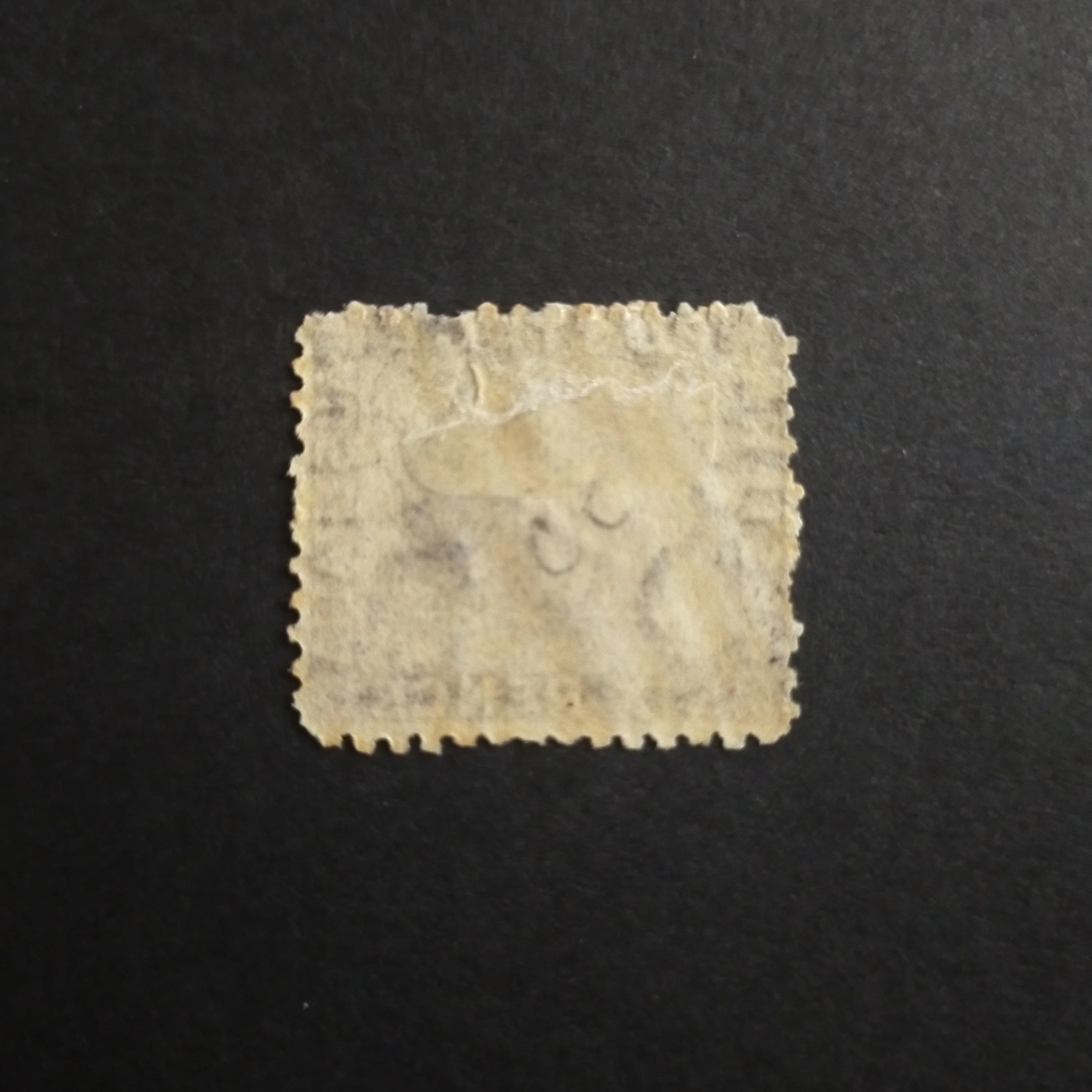 Western Australia SG 57 1865/75 6d Violet Swan Fine Mint Hinged Stamp - Image 2
