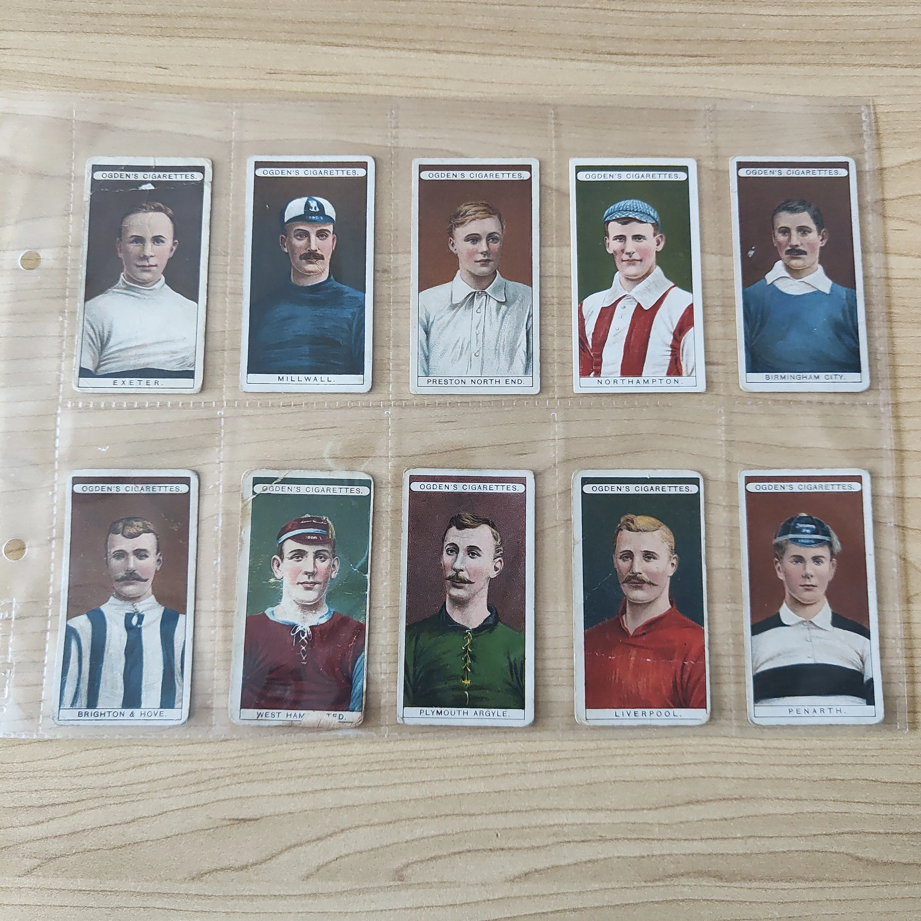 Soccer 1906-26 Ogdens 3 Part Sets of Cigarette Cards 31/51, 45/50 and 43/44 - Image 3