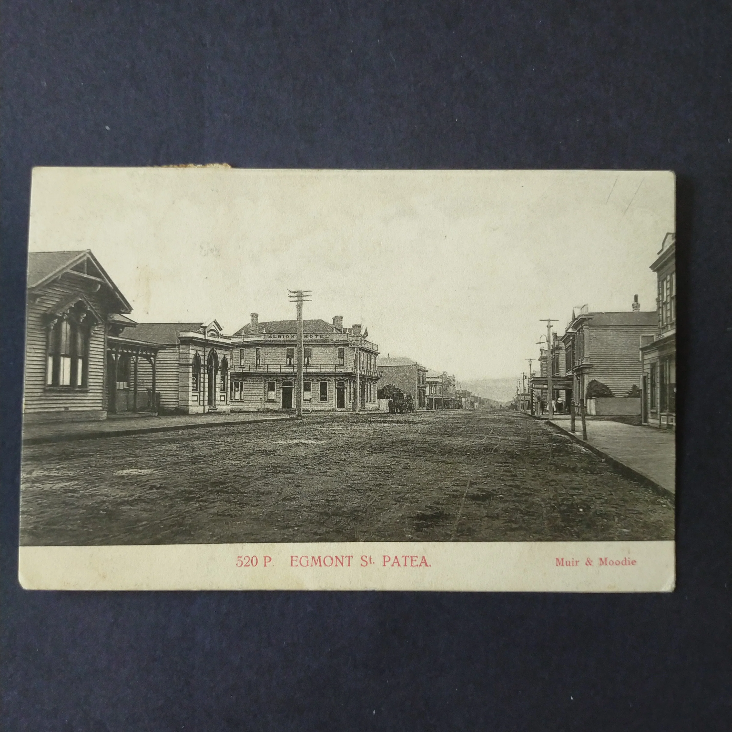 NZ New Zealand 1906 Postcard from Wanganui To Waverley, Postage Due - Image 2