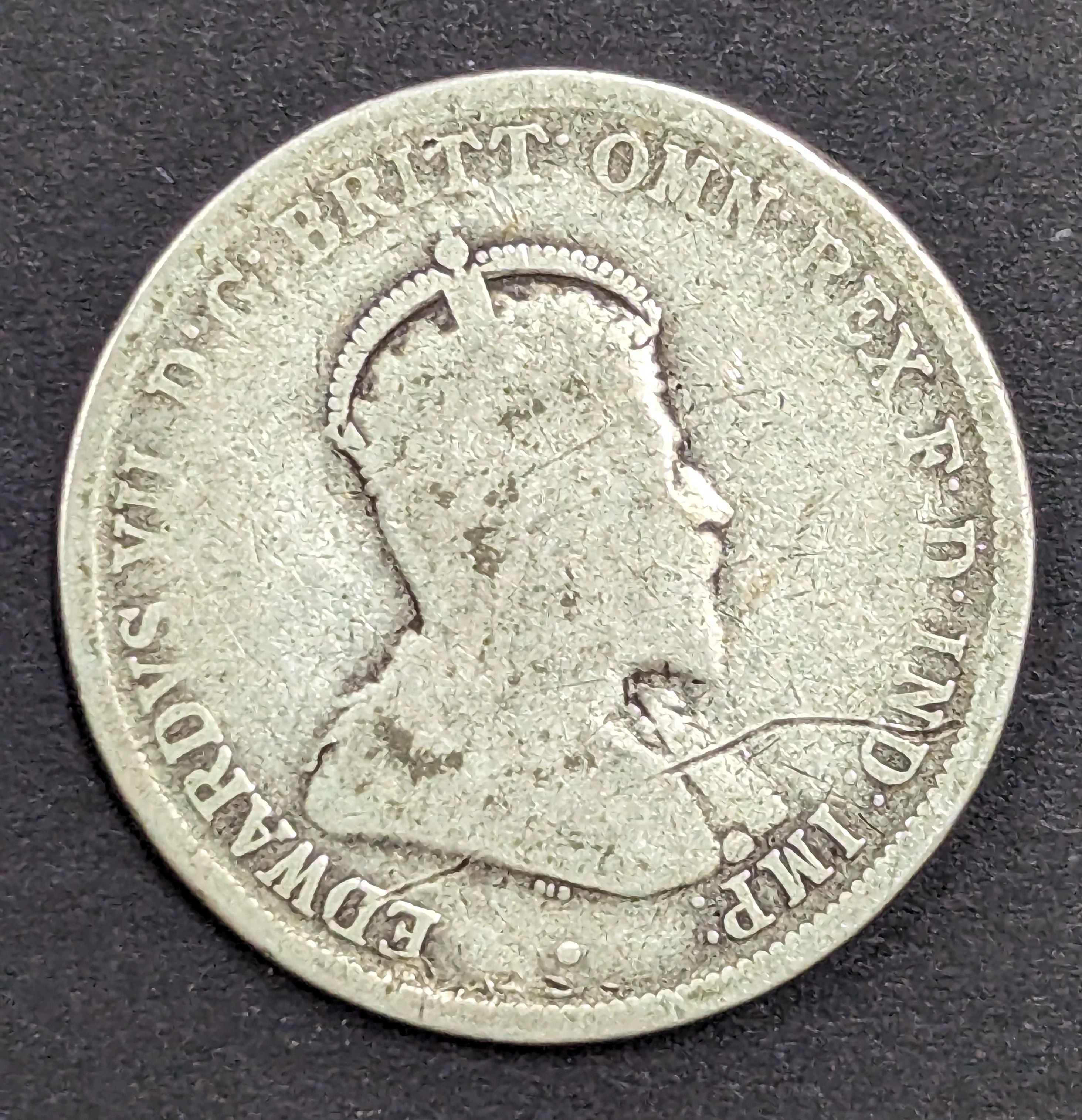 Australia 1910 2/- Florin Silver Coin Good Condition - Image 2