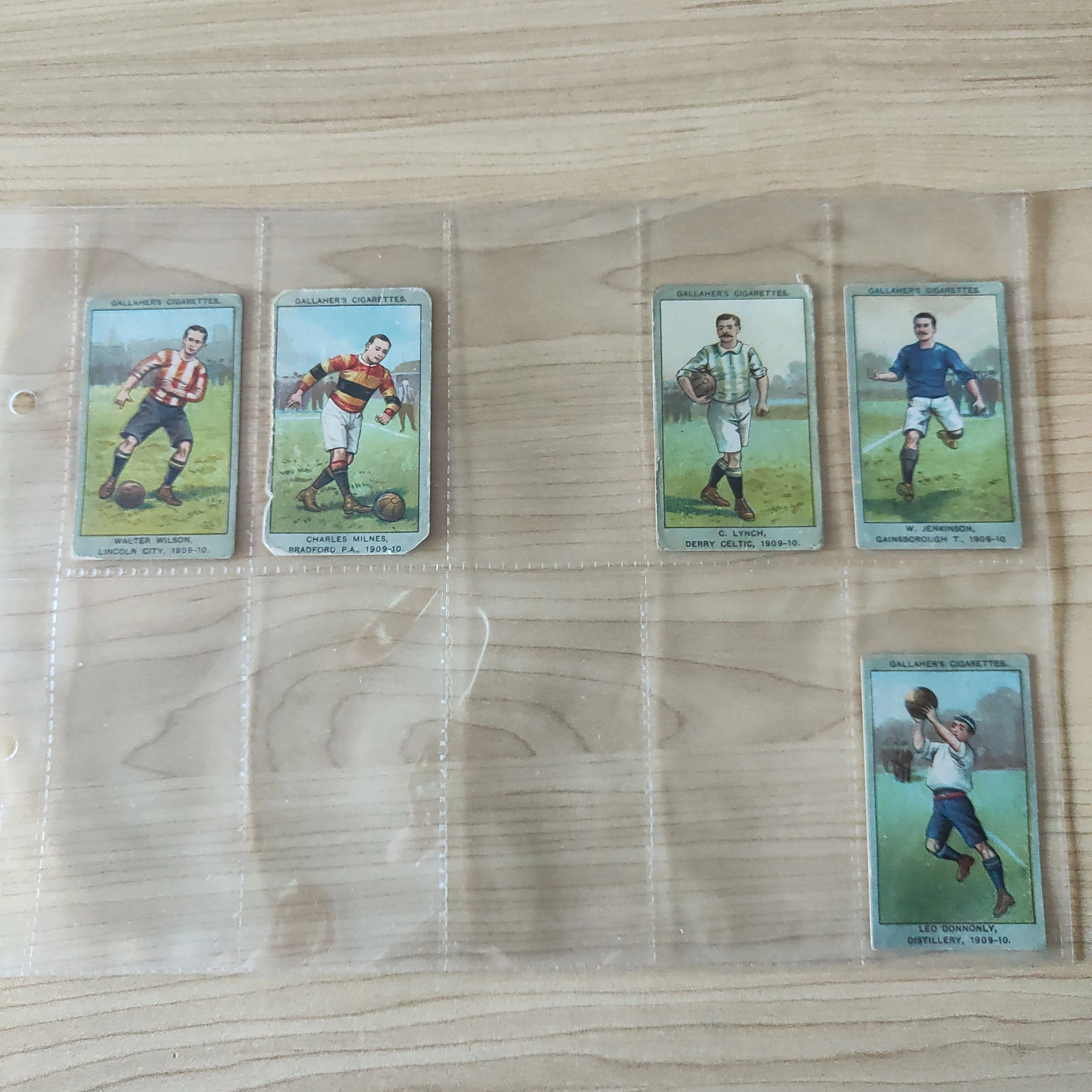 Soccer 1910 Gallaher Association Football Club Colours Cigarette Cards Part Set 54/100 - Image 8