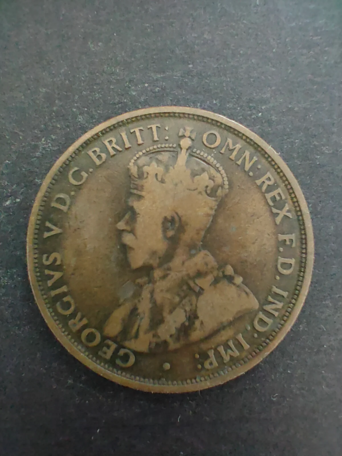 Australia 1911 1d One Penny Fine Condition - Image 2