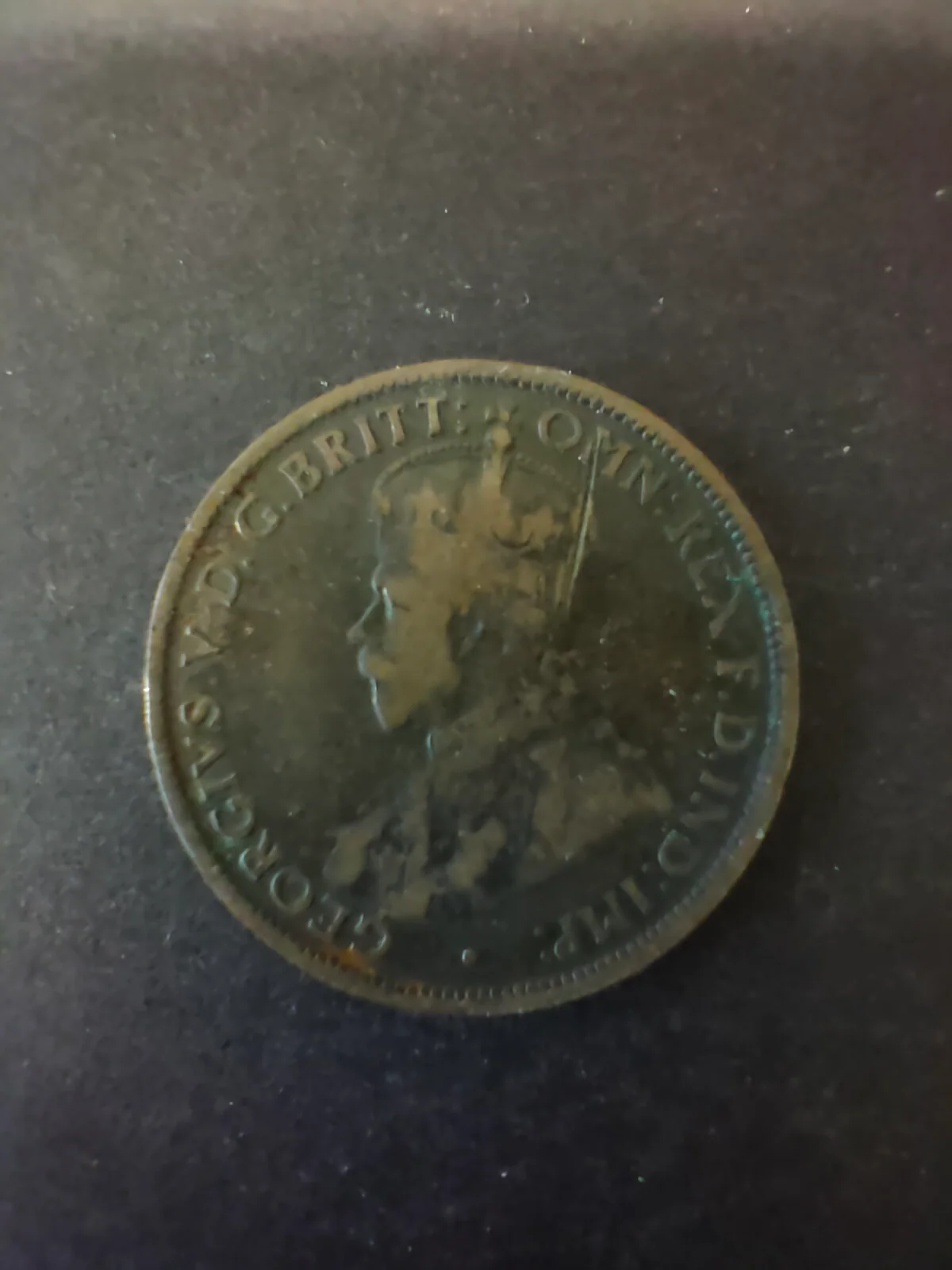 Australia 1914H 1/2d Half Penny Fine Condition. Birmingham Mint - Image 2