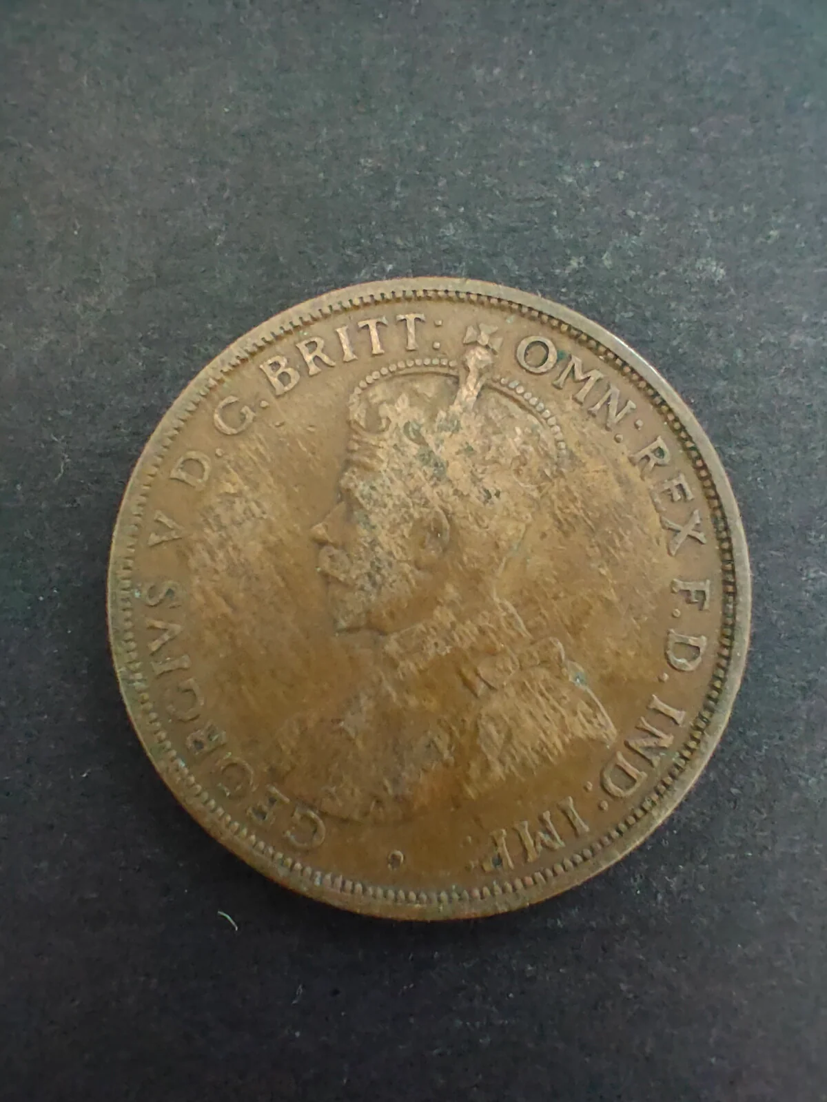 Australia 1919 1d One Penny Fine Condition - Image 2