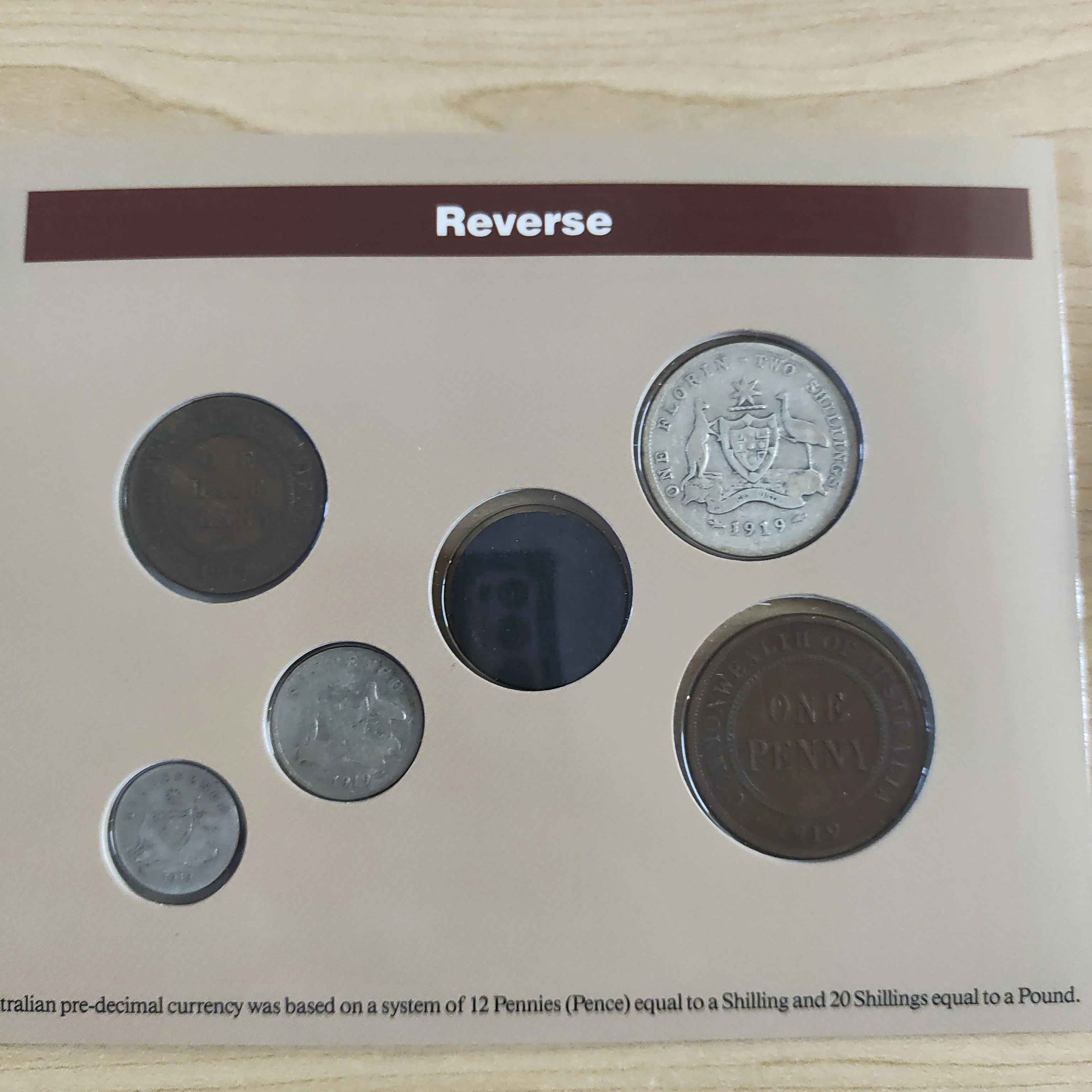 Australia 1919 Coinage of King George V 1911-1936 Set - Image 3