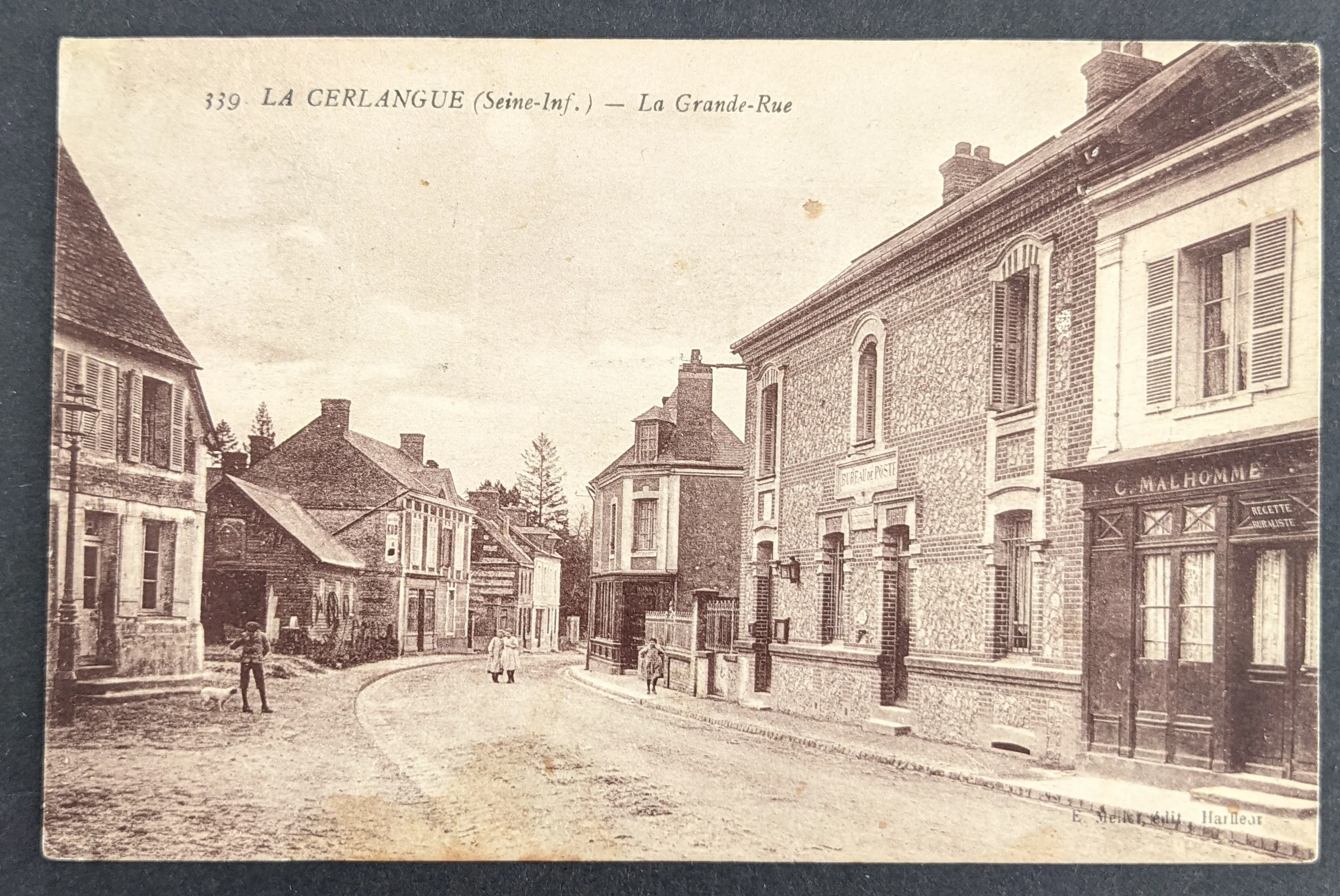 Olympics 1924 Olympic Games Paris France Slogan Postcard La Grande Rue - Image 2
