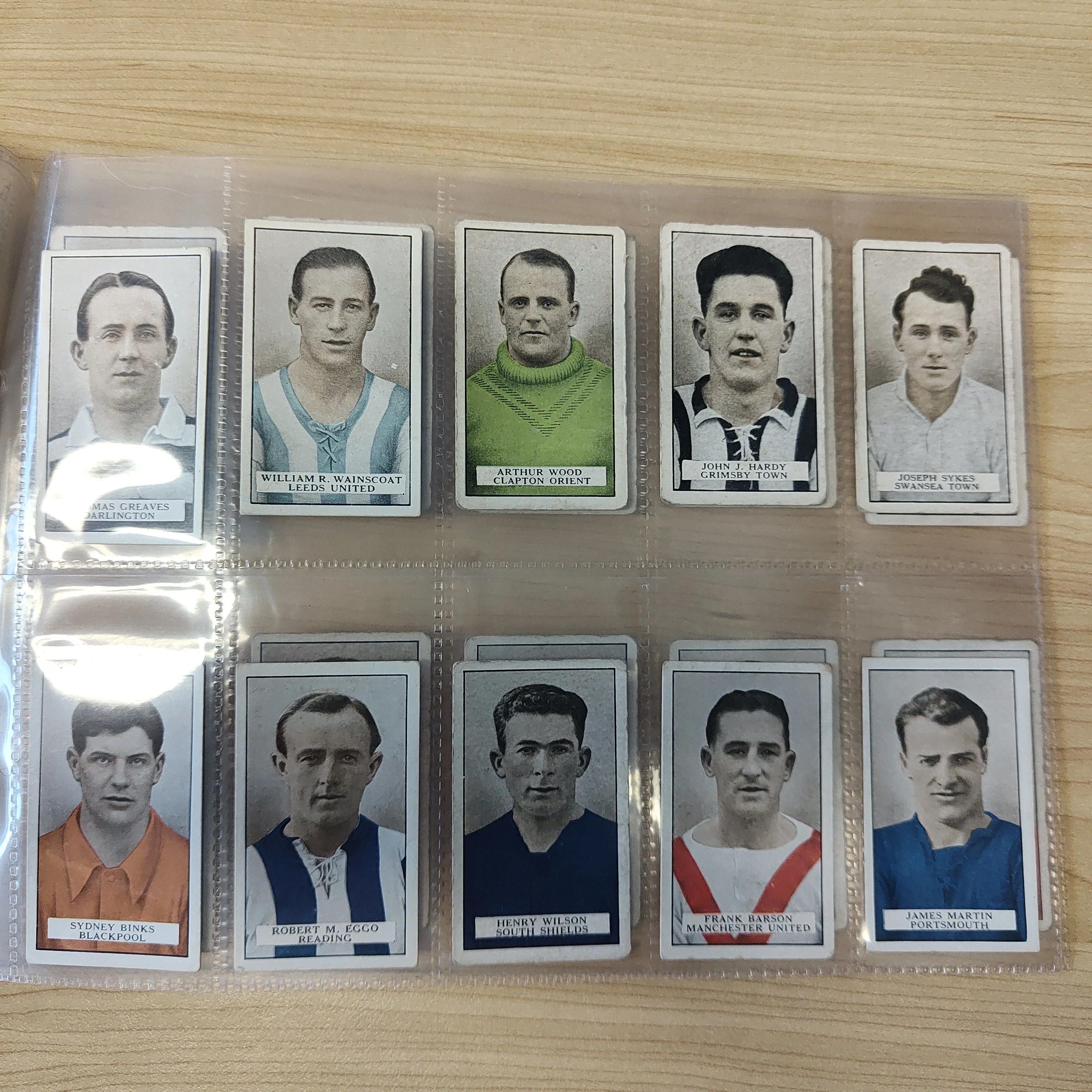 Soccer 1926 Gallaher Famous Footballers Brown Back Part Set 48/50 Cigarette Cards - Image 5
