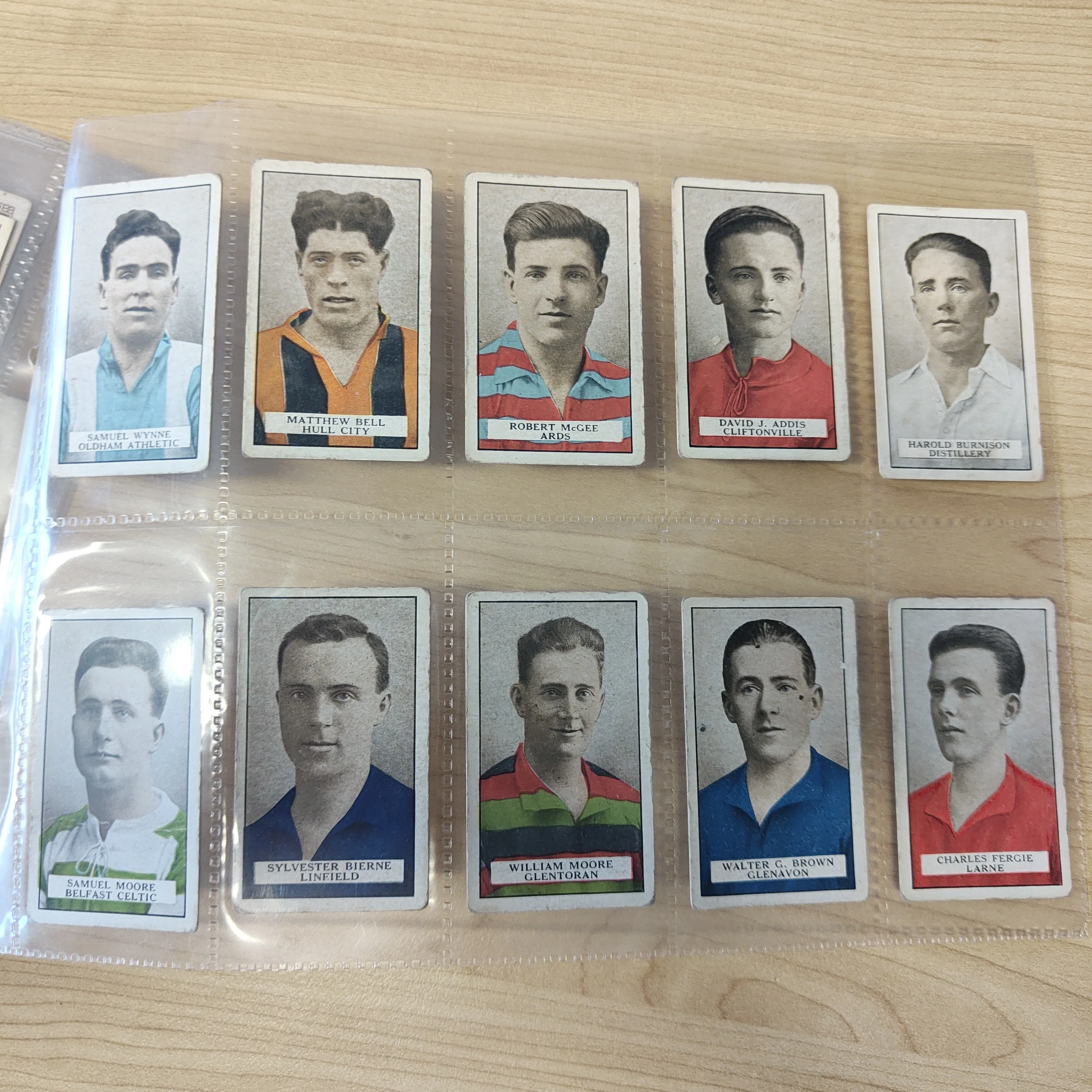 Soccer 1926 Gallaher Famous Footballers Brown Back Part Set 48/50 Cigarette Cards - Image 6