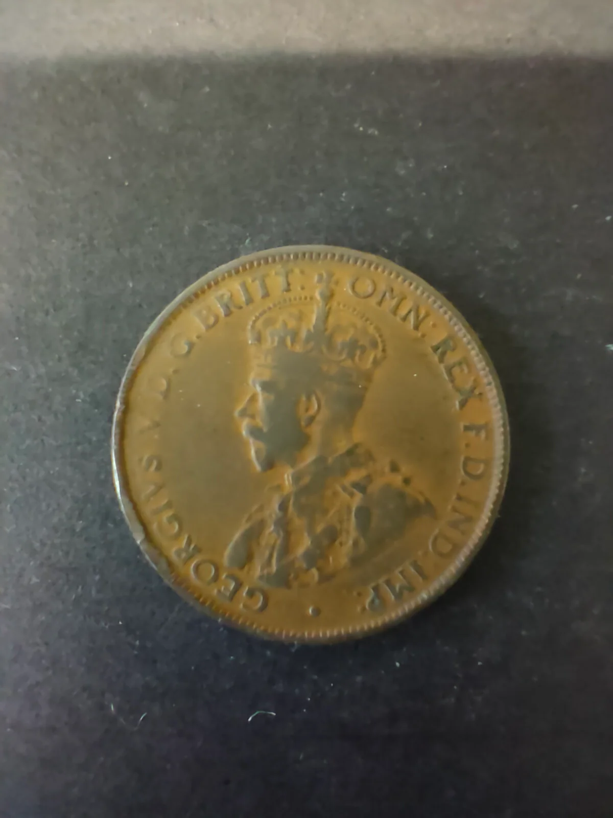 Australia 1927 1/2d Half Penny Fine Condition - Image 2