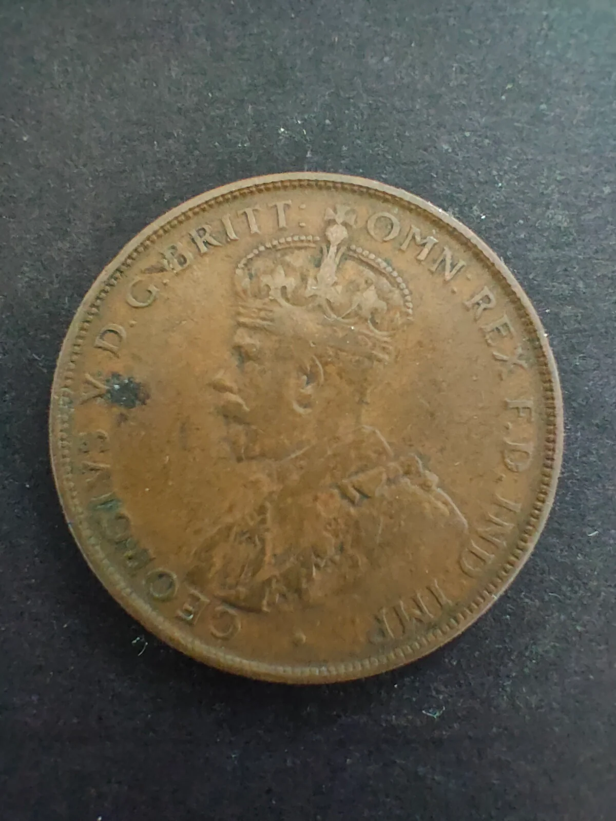 Australia 1928 1d One Penny  Fine Condition - Image 2