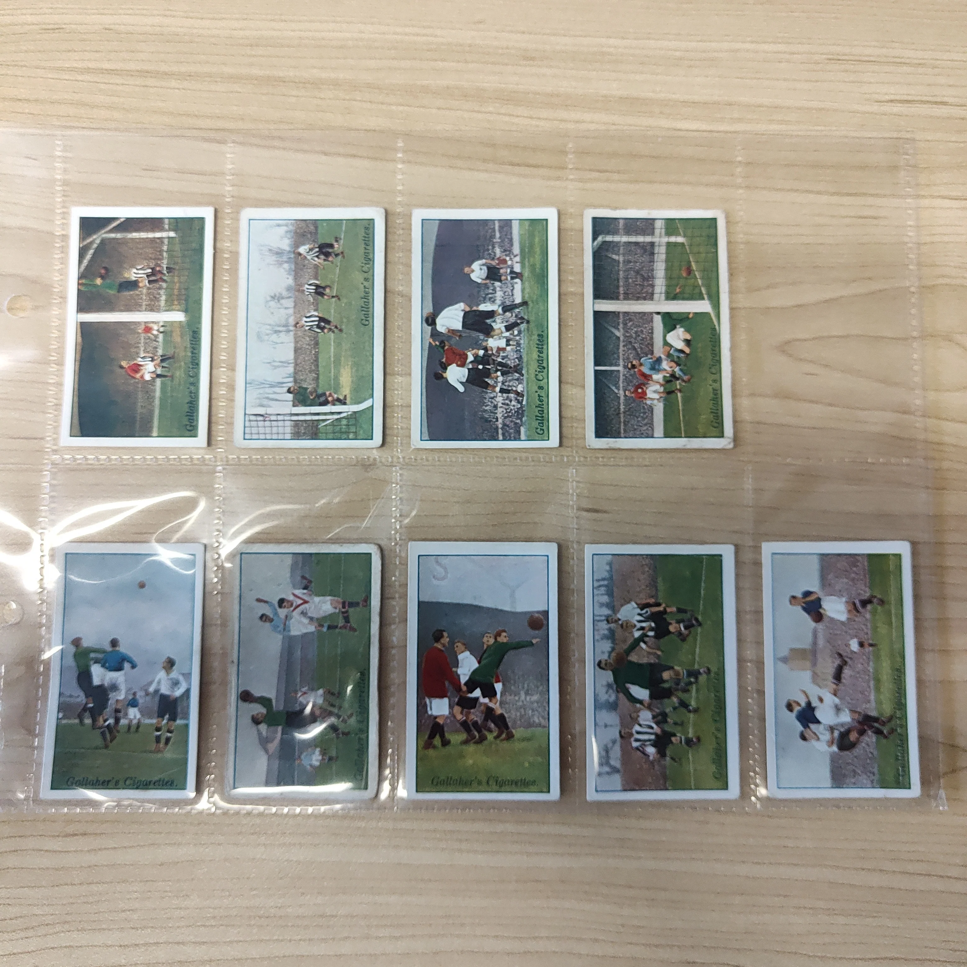 Soccer 1928 Gallaher Footballers In Action. Part set 41/50 Cigarette Cards - Image 3