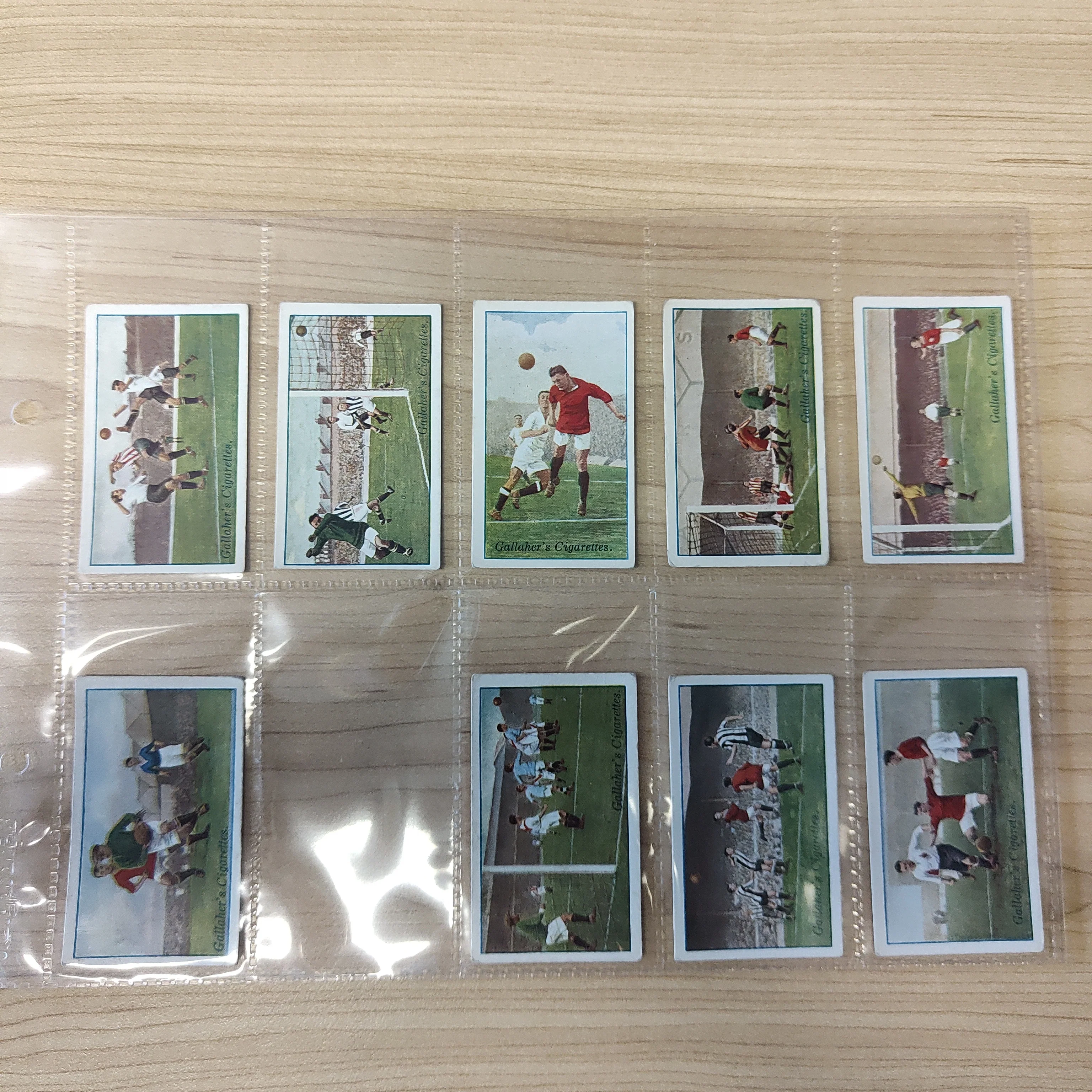 Soccer 1928 Gallaher Footballers In Action. Part set 41/50 Cigarette Cards - Image 4