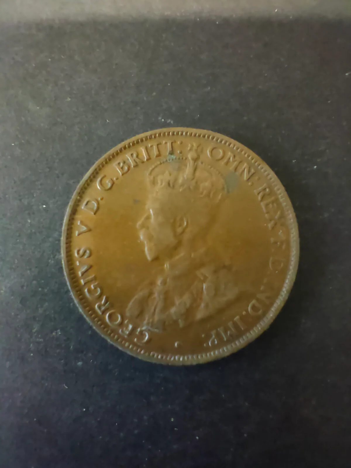 Australia 1929 1/2d Half Penny Fine Condition - Image 2