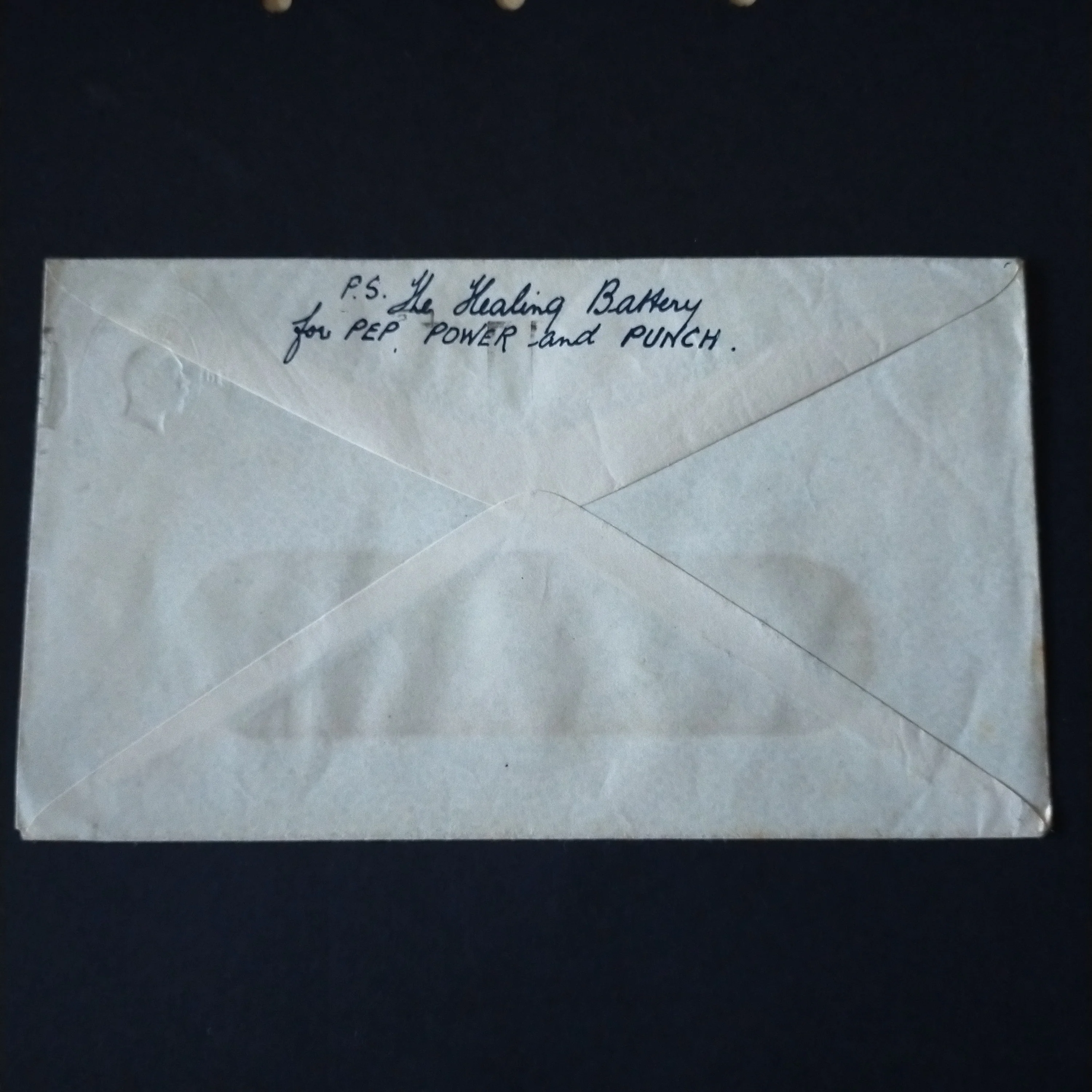 Australia 1936 Printed To Private Order Envelope A.G. Healing Ltd Advertisement Posted in Sydney Clear Panel Envelope - Image 2
