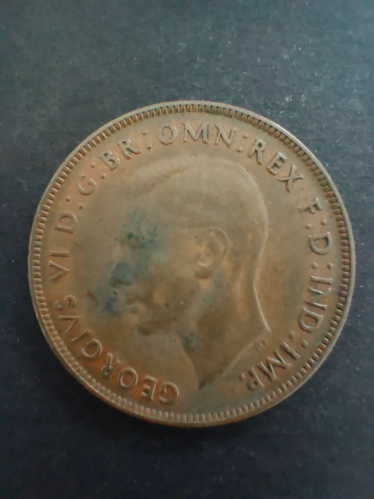 Australia 1940 K.G 1d One Penny Fine Circulated Condition - Image 2