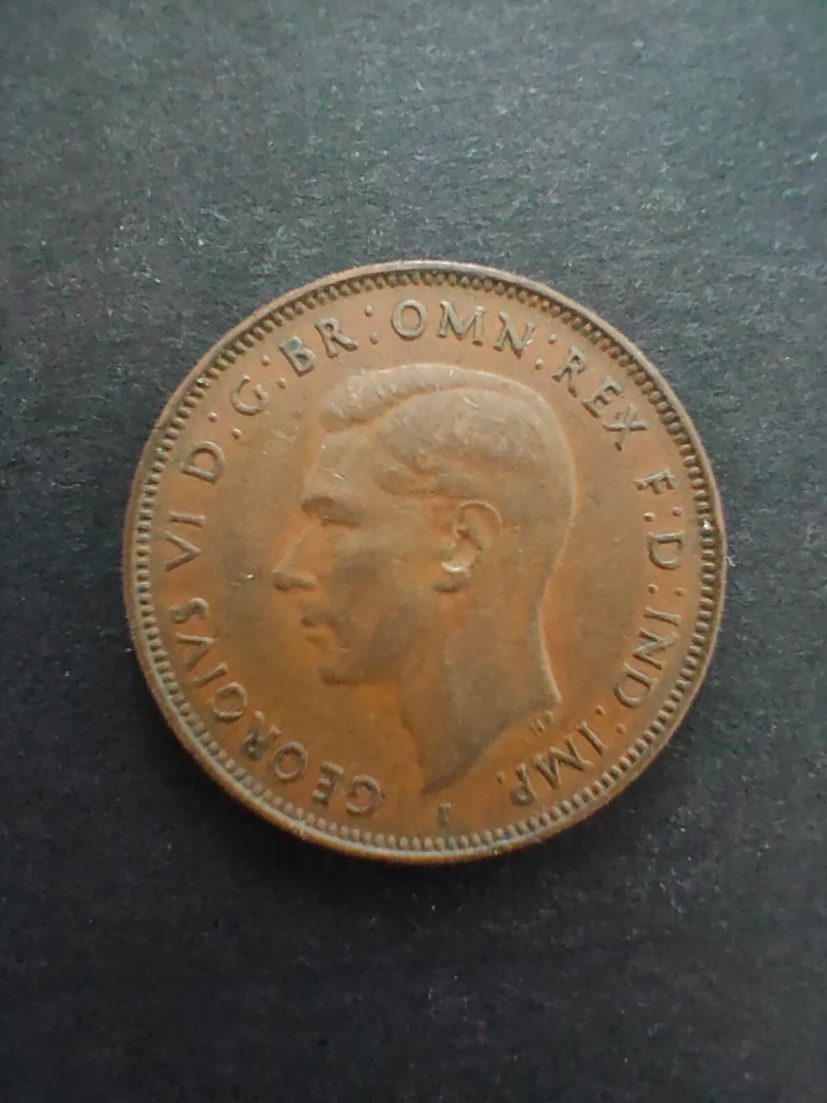 Australia 1942I 1/2d Half Penny Fine Condition. Bombay Mint - Image 2