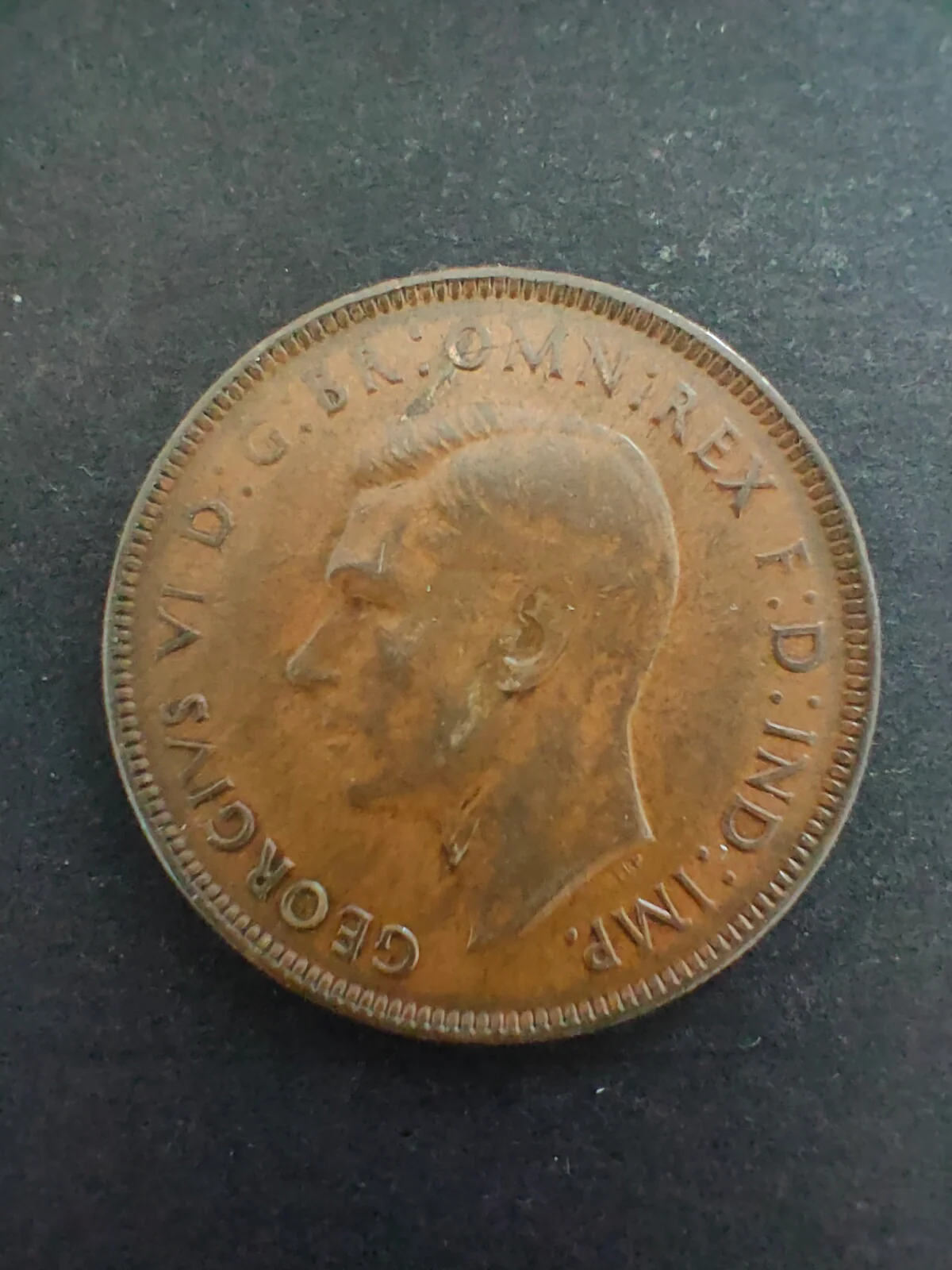 Australia 1942 1d One Penny Fine Condition. Perth Mint - Image 2