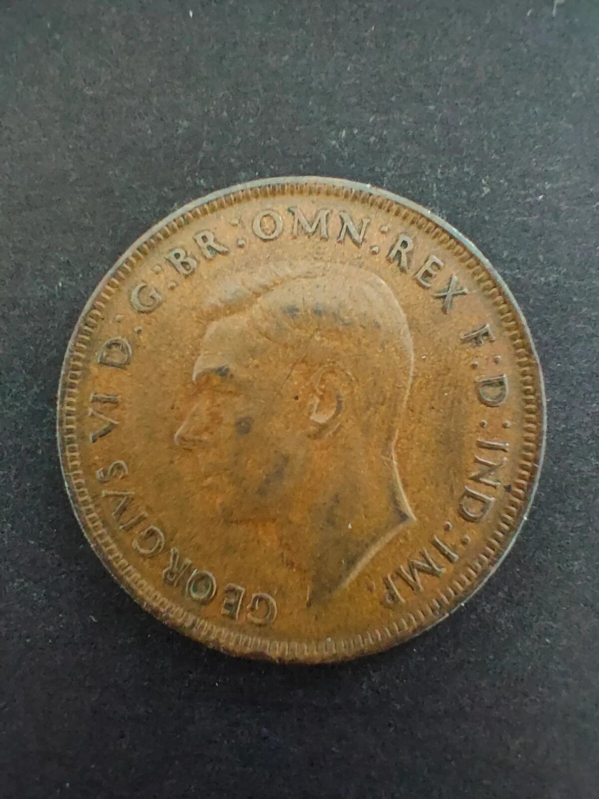 Australia 1945 1d One Penny Fine Condition - Image 2