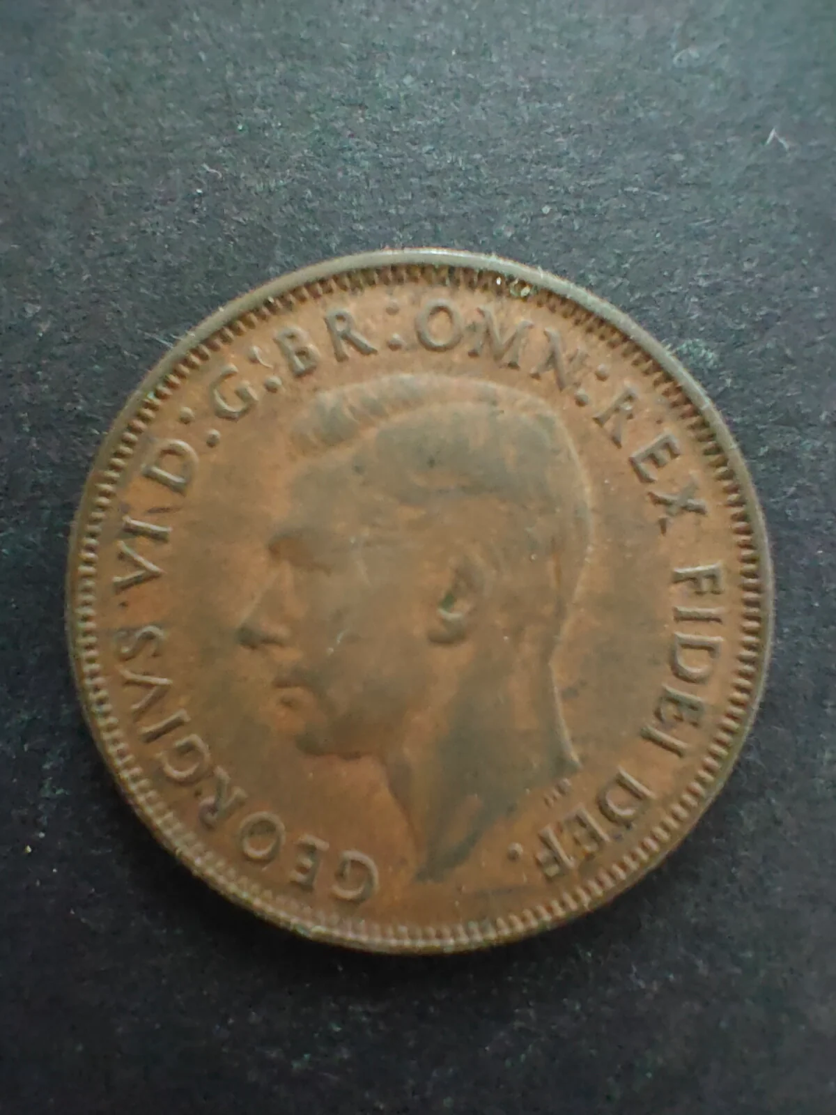 Australia 1949 1/2d Half Penny Fine Condition - Image 2