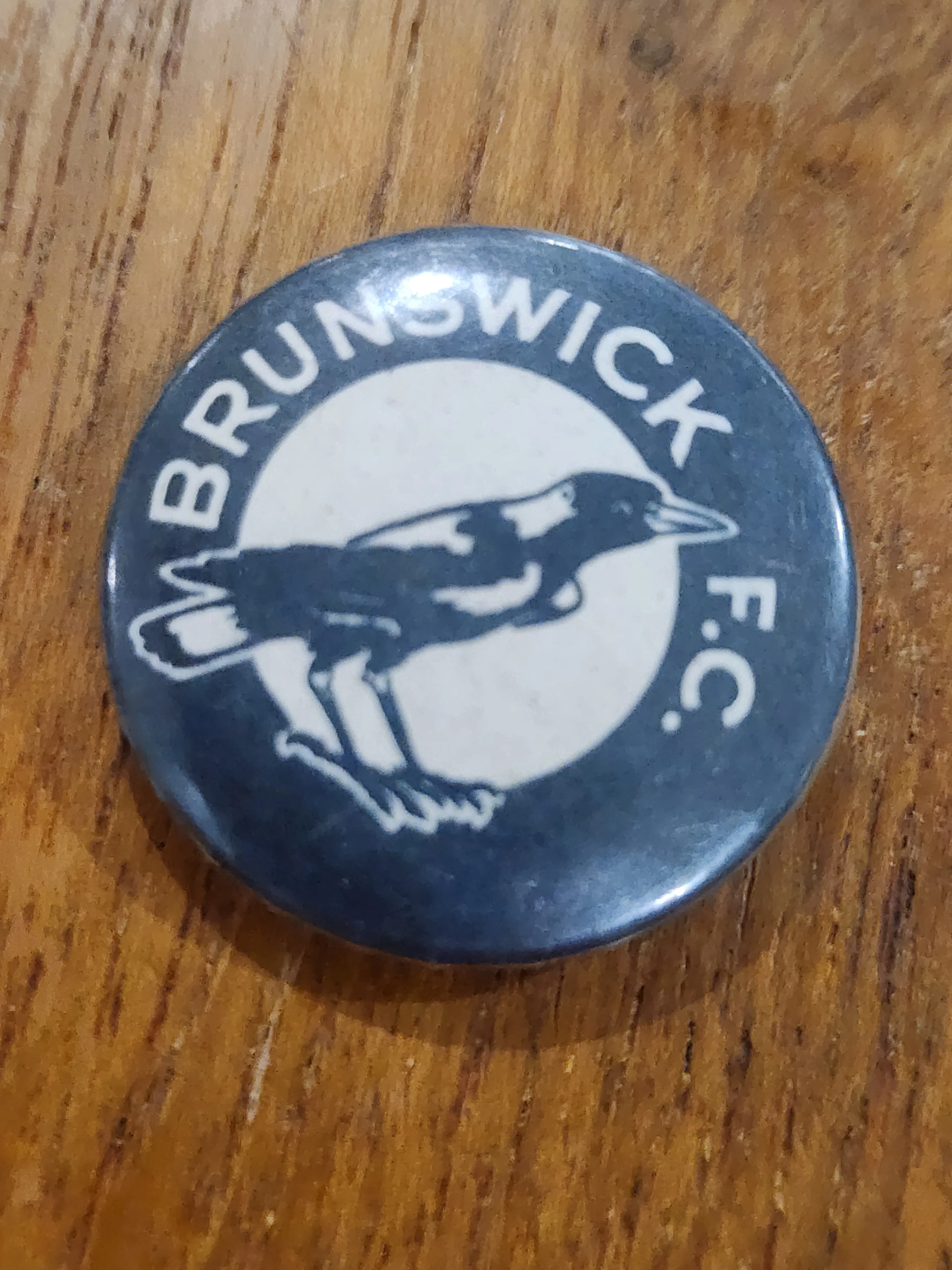 1950s Argus Football Badge - Brunswick Football Club