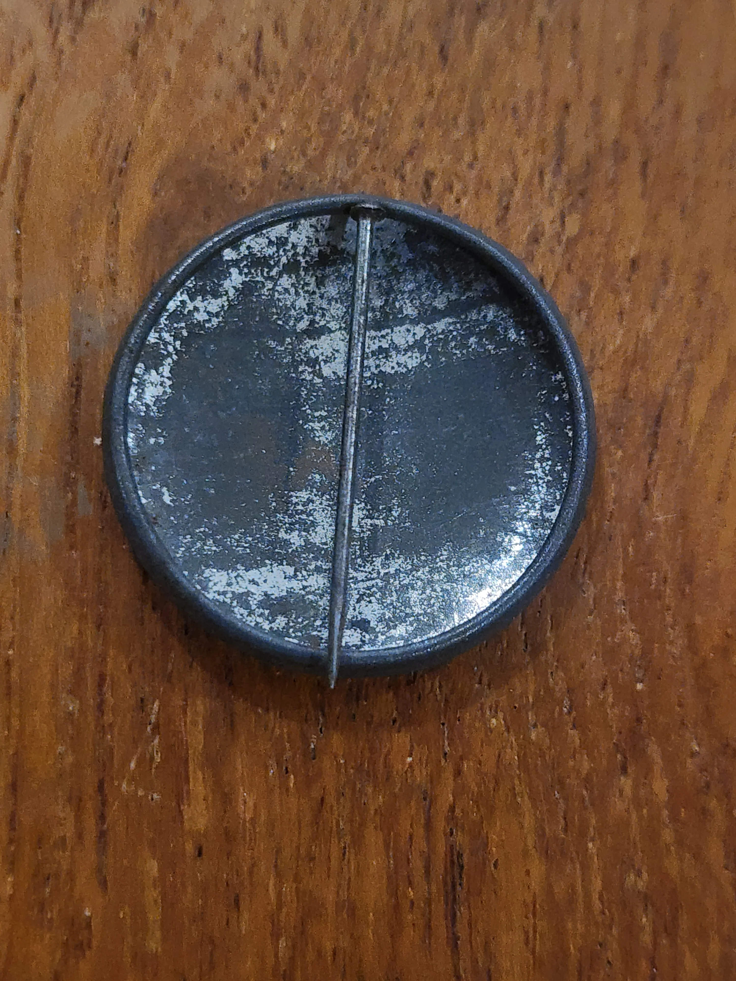 1950s Argus Football Badge - Collingwood Des Healy - Image 2