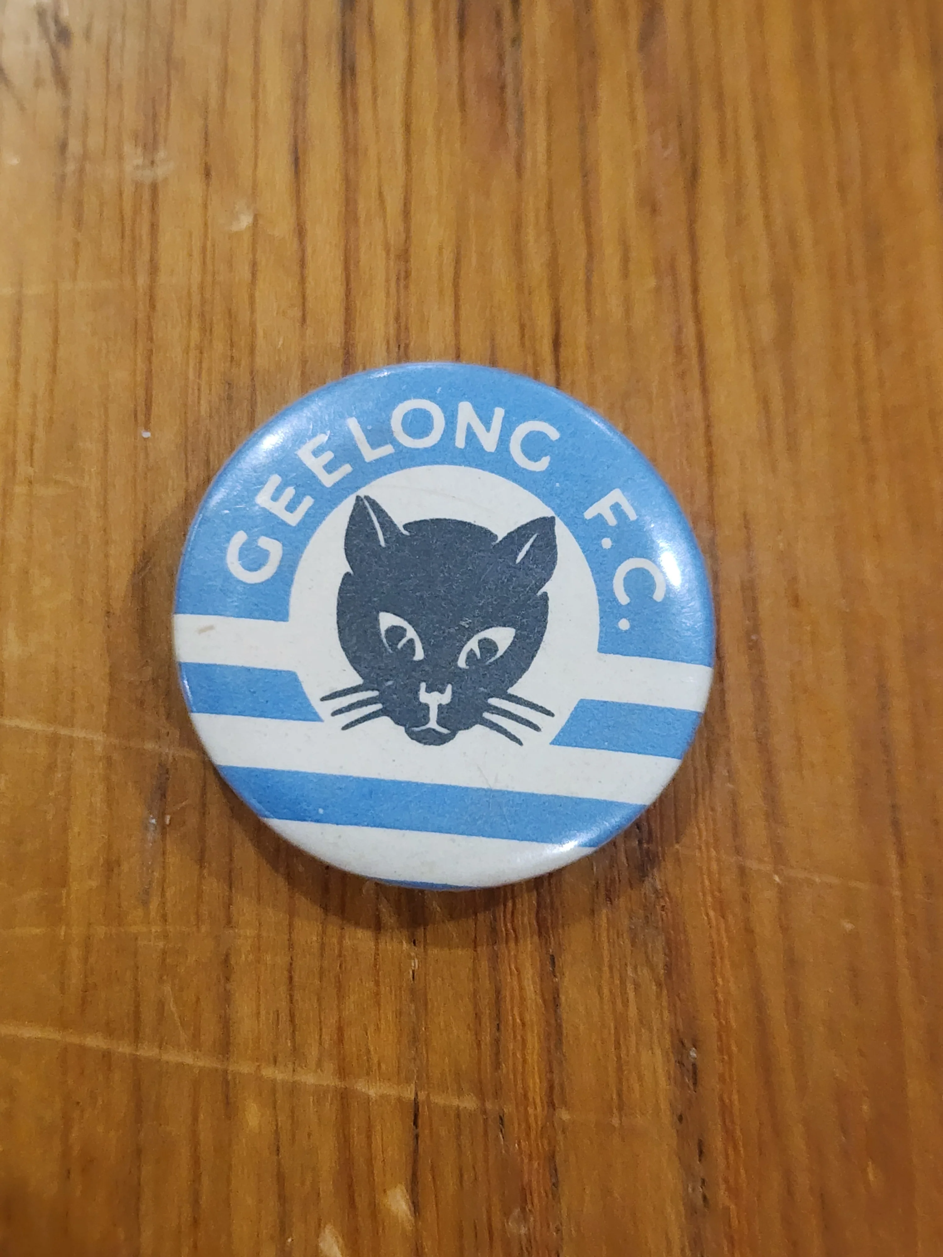 1950s Argus Football Badge - Geelong Football Club