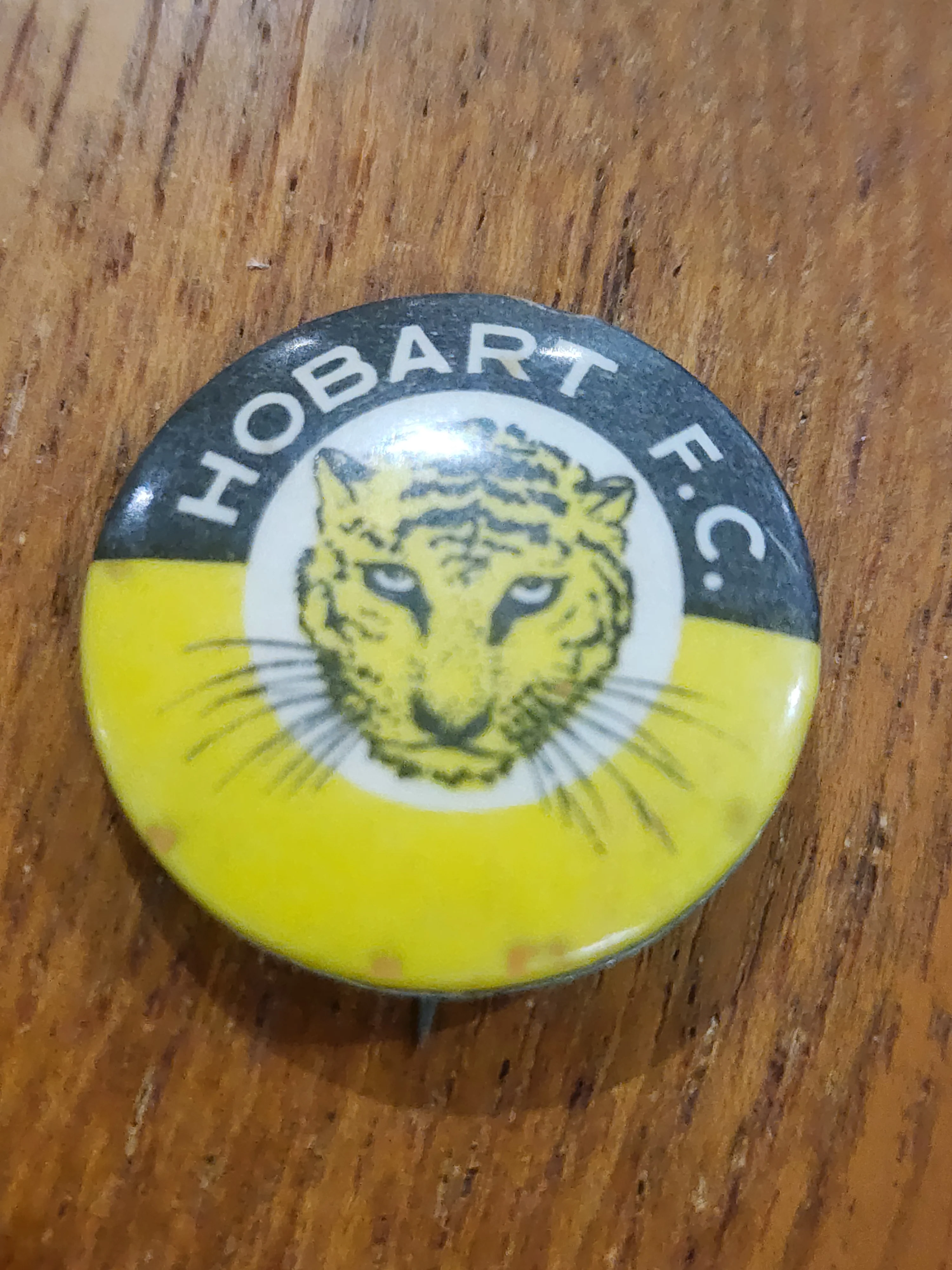 1950s Argus Football Badge - Hobart Football Club