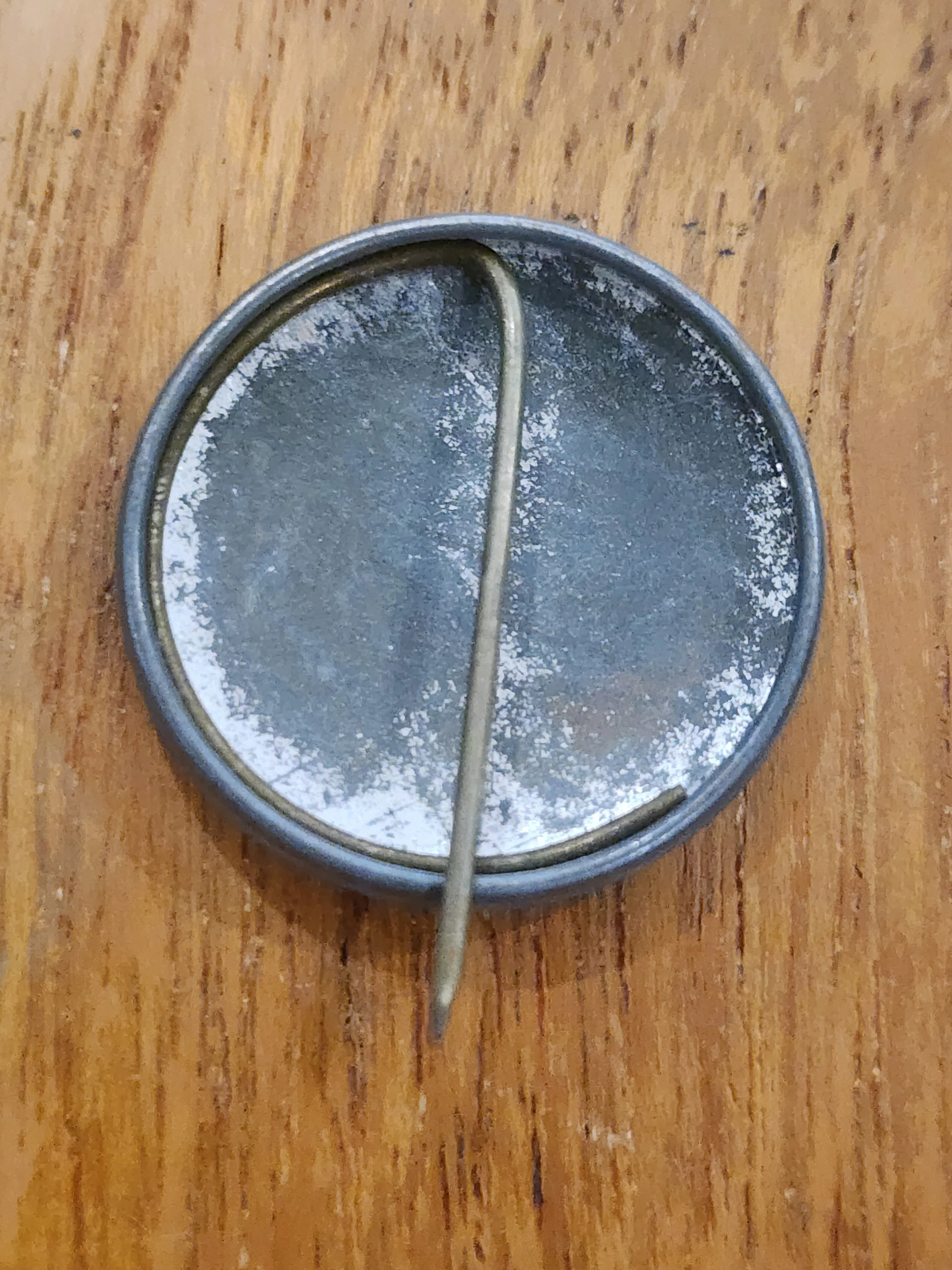 1950s Argus Football Badge - Pat Bourke - Image 2