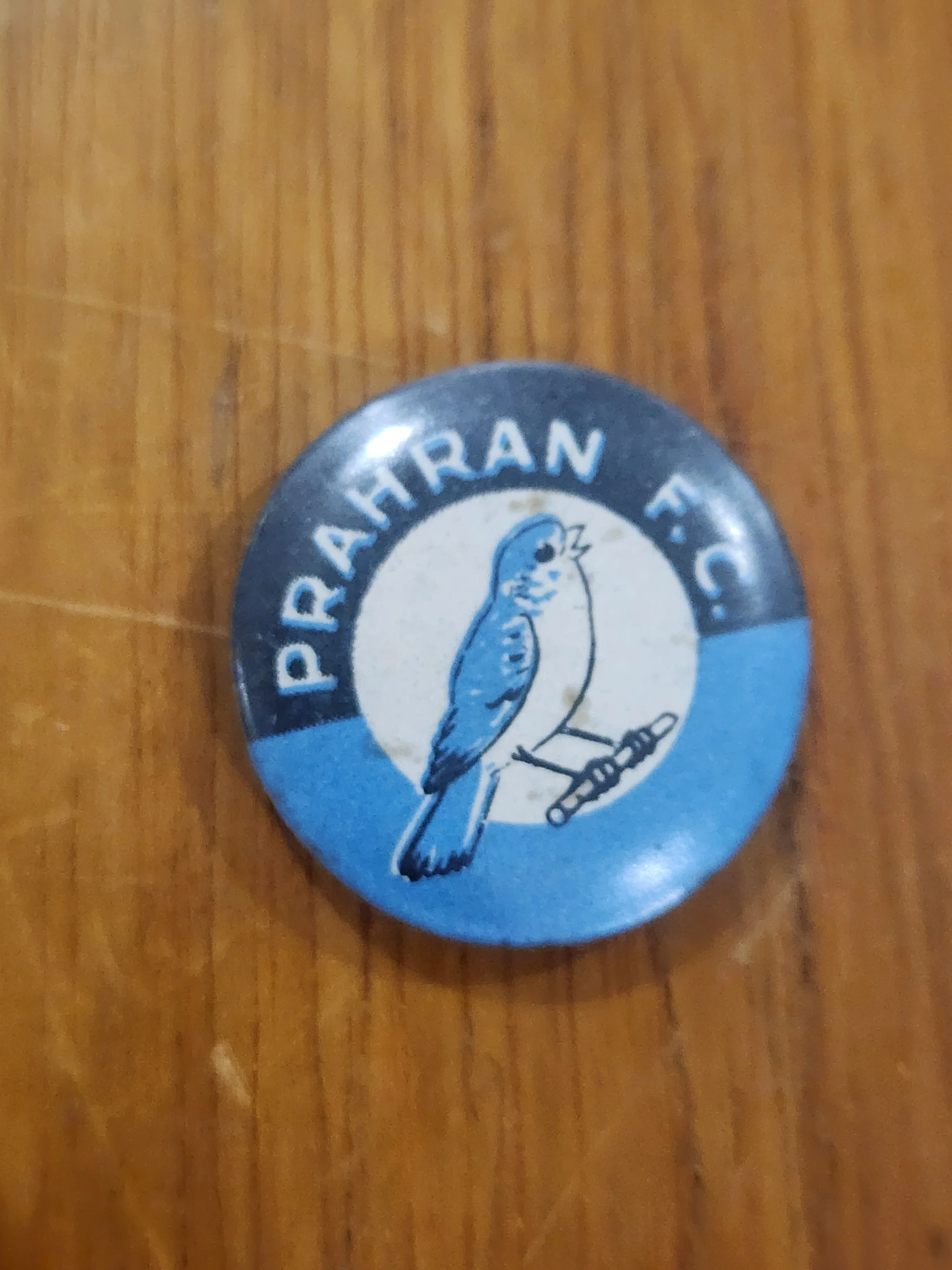 1950s Argus Football Badge - Prahran Football Club