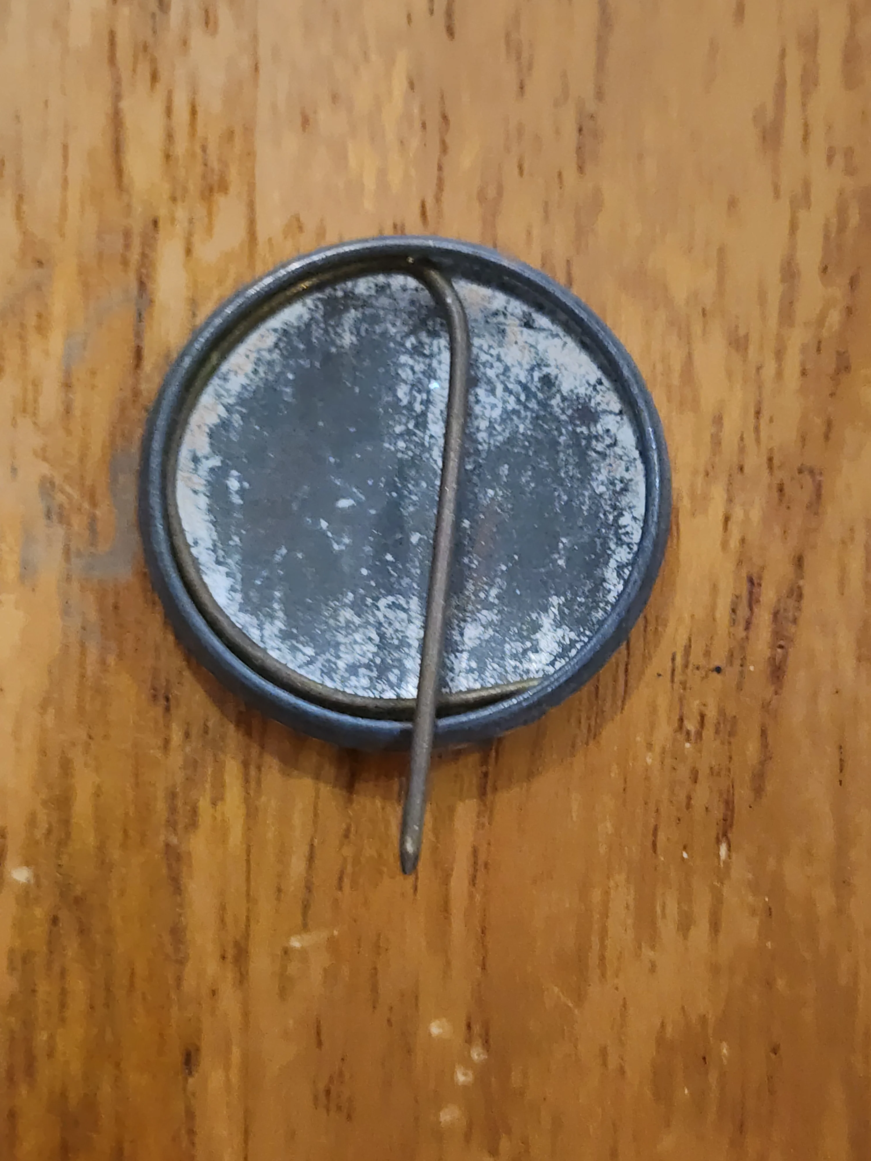 1950s Argus Football Badge - Sth Melbourne Ron Clegg - Image 2