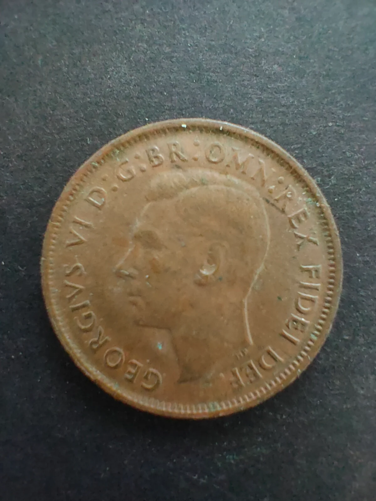 Australia 1951Y 1/2d Half Penny     Fine Condition. Perth Mint - Image 2