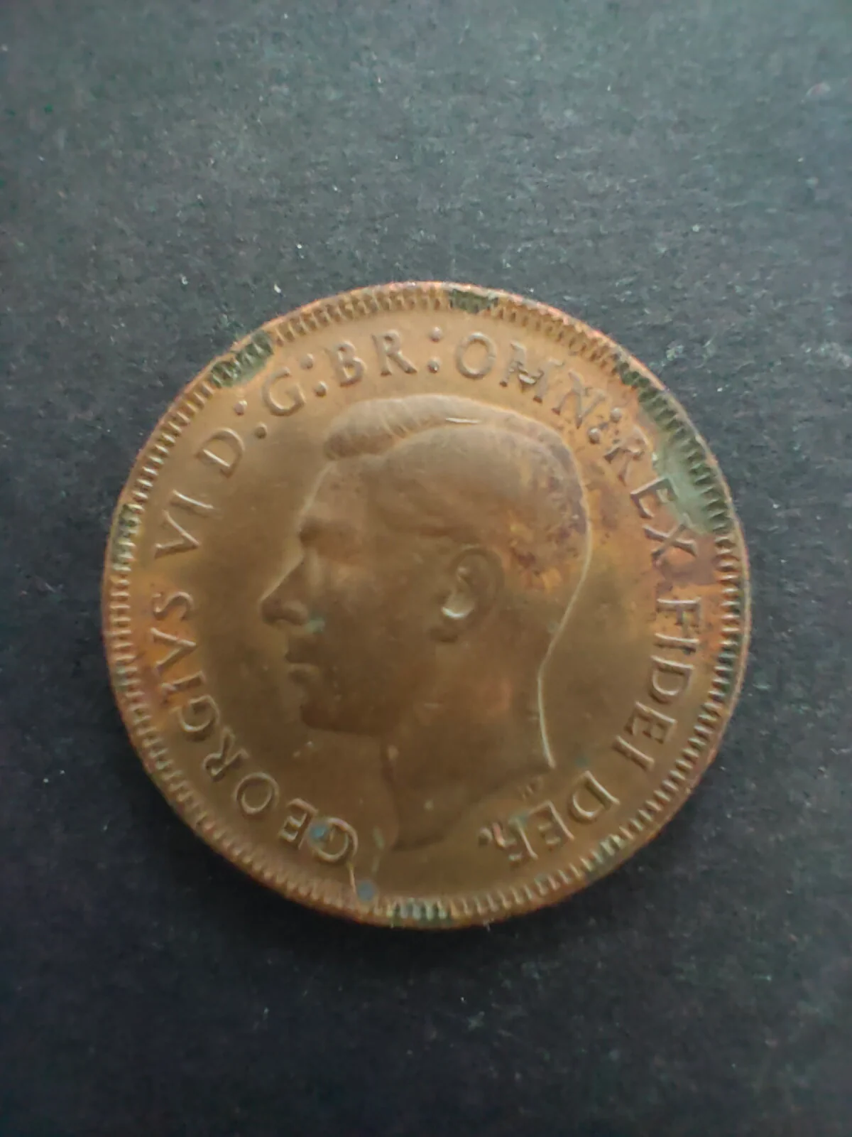 Australia 1952 1/2d Half Penny Fine Condition - Image 2