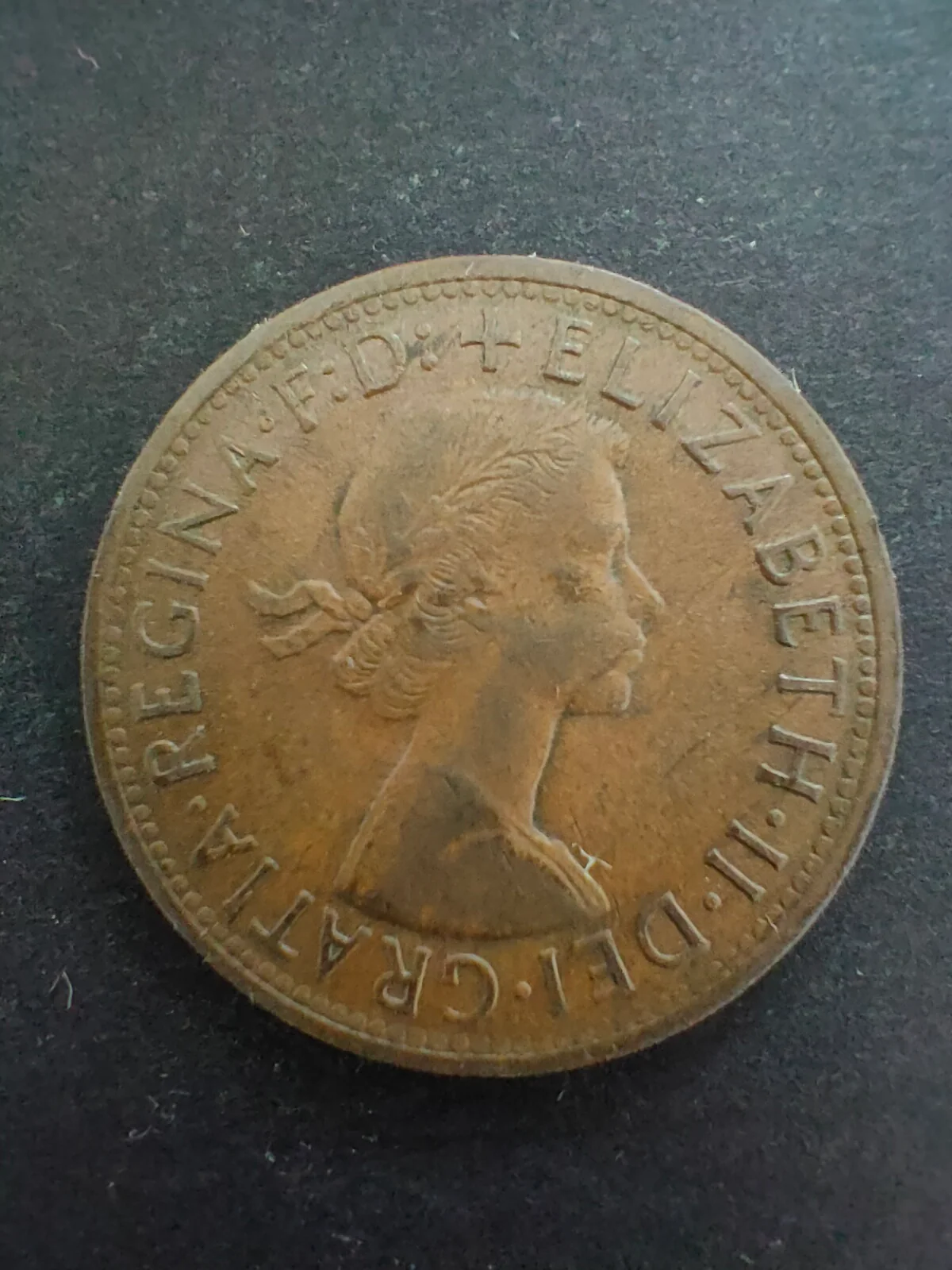 Australia 1956Y 1d One Penny Fine Condition. Perth Mint - Image 2