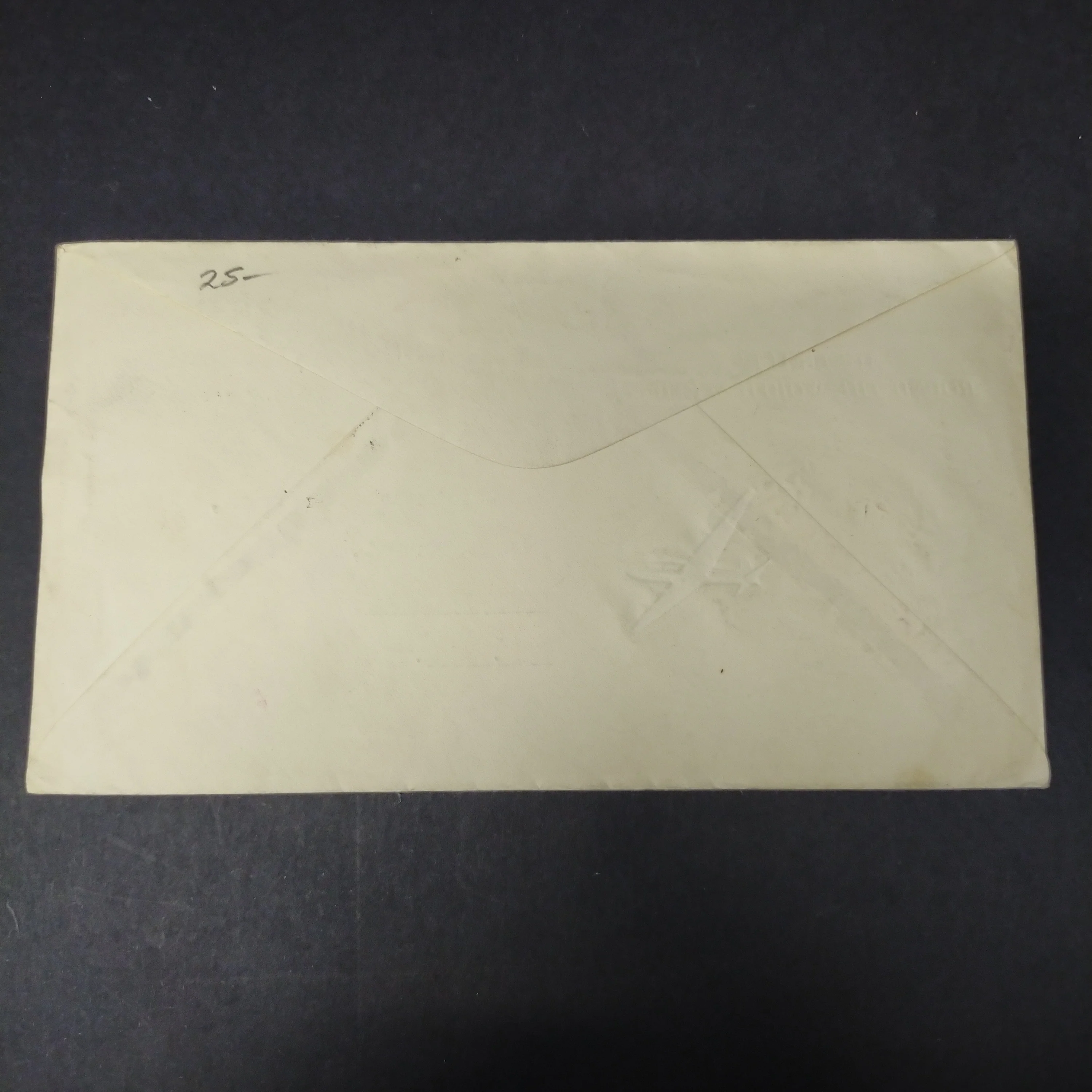 Australia 1958 2/- Qantas First Day Cover Sydney to Port Lincoln SA Taxed 3/-. possibly paying bulk postage due on a number of underpaid letters, but a very unusual cover as such. - Image 2