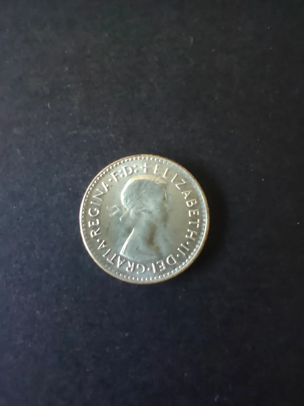 Australia 1960 3d Threepence Silver Coin Extremely Fine Condition - Image 2