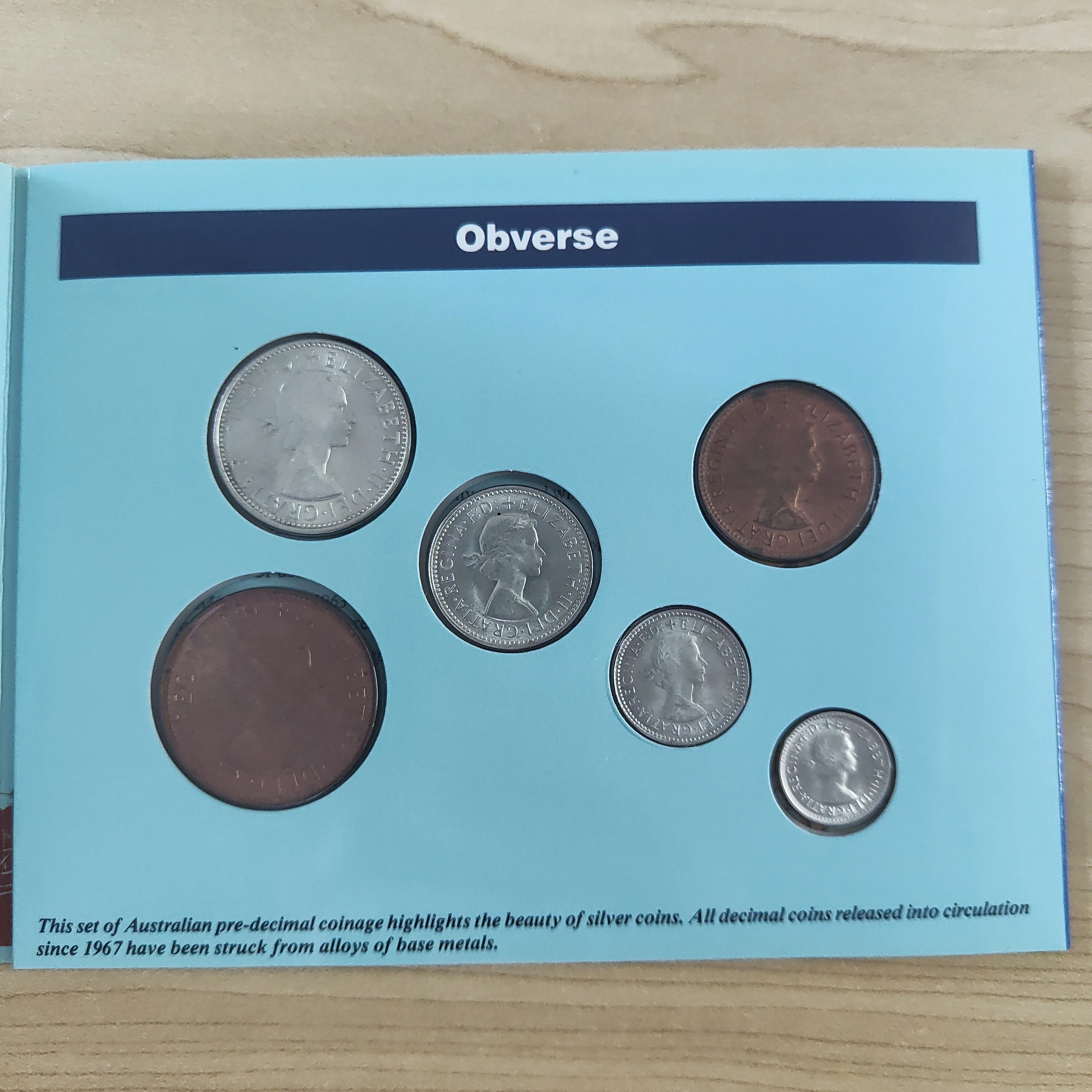 Australia 1962 Coinage of Queen Elizabeth II 1953-1964 Set - Image 2