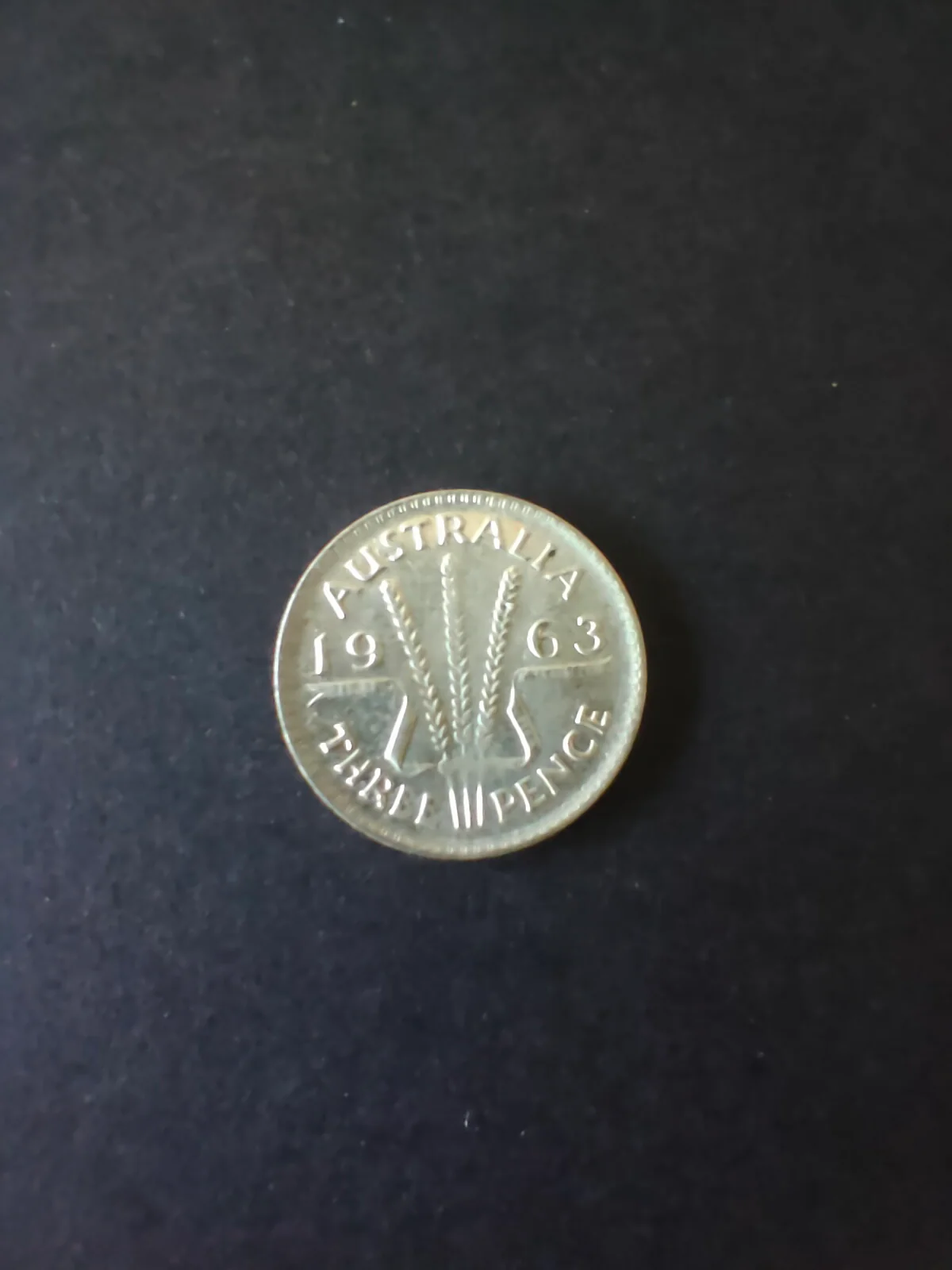 Australia 1963 3d Threepence Silver Coin Extremely Fine Condition