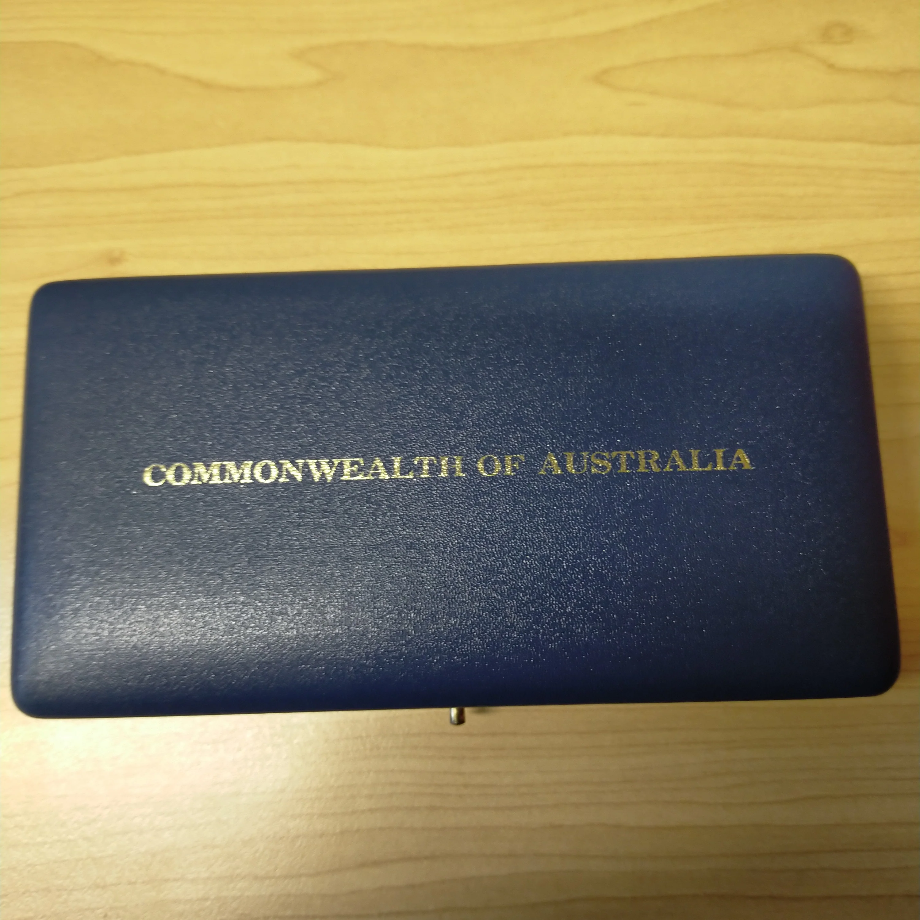 Australia 1966 Royal Australian Mint Proof Year Coin Set Dark Blue Case - RARE - Image 3