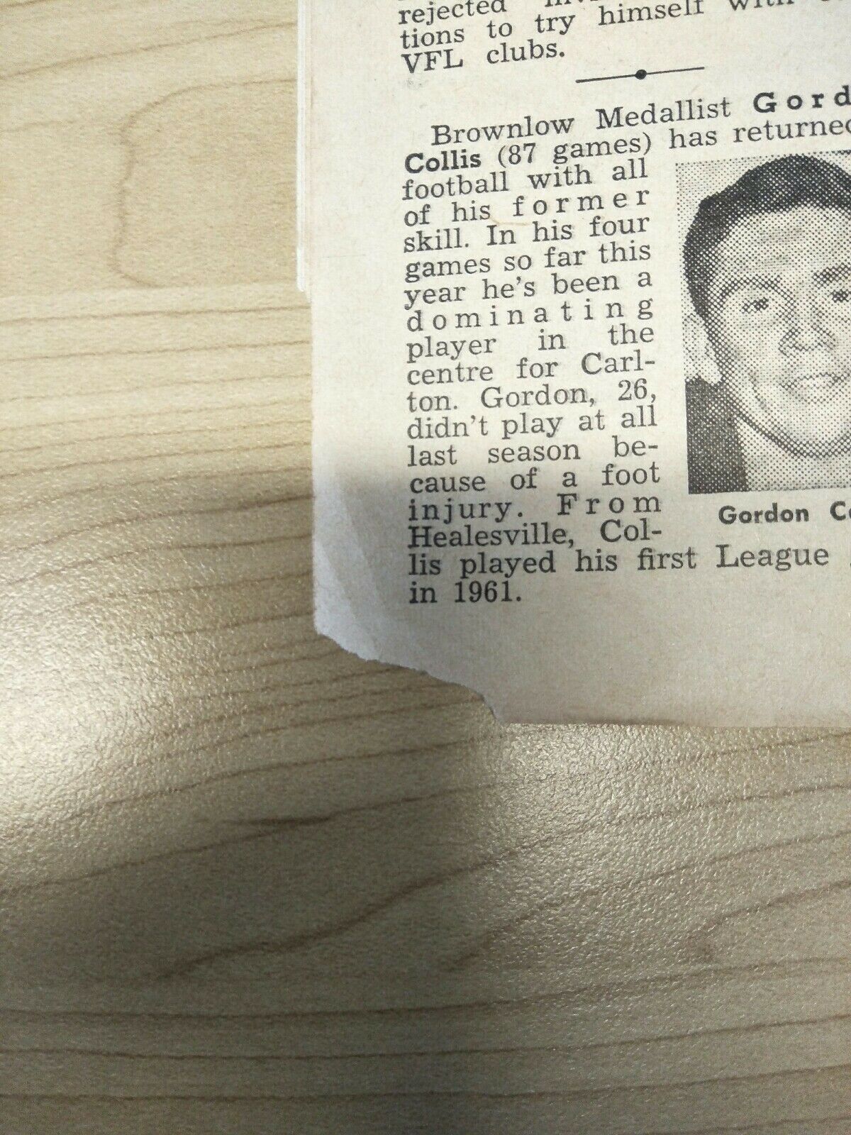 VFL 1967 May 27 Football Record Collingwood v St Kilda - Image 6