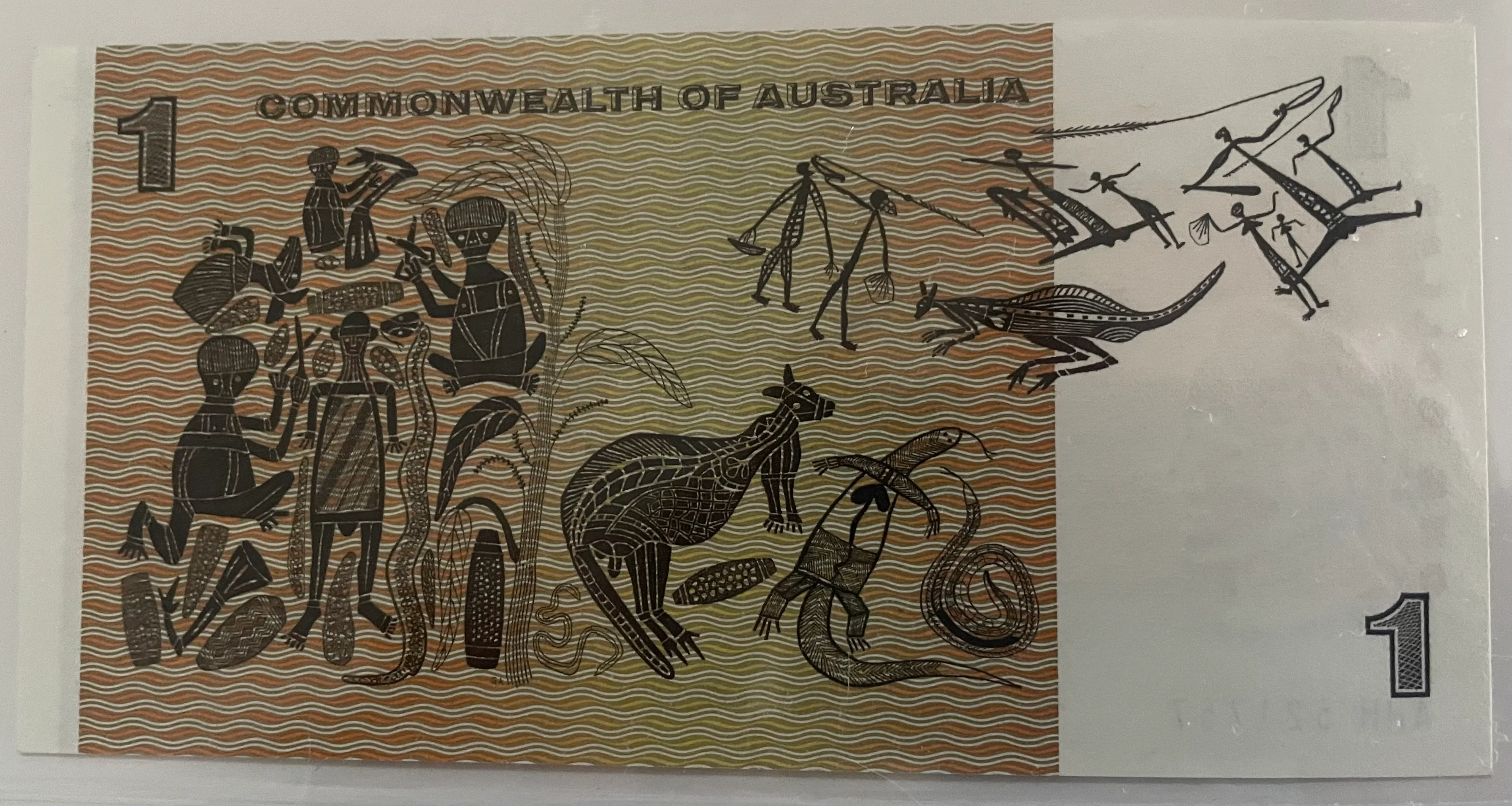 Australia 1967 R72 $1 Commonwealth Of Australia Coombs/Randall Pair UNC - Image 3
