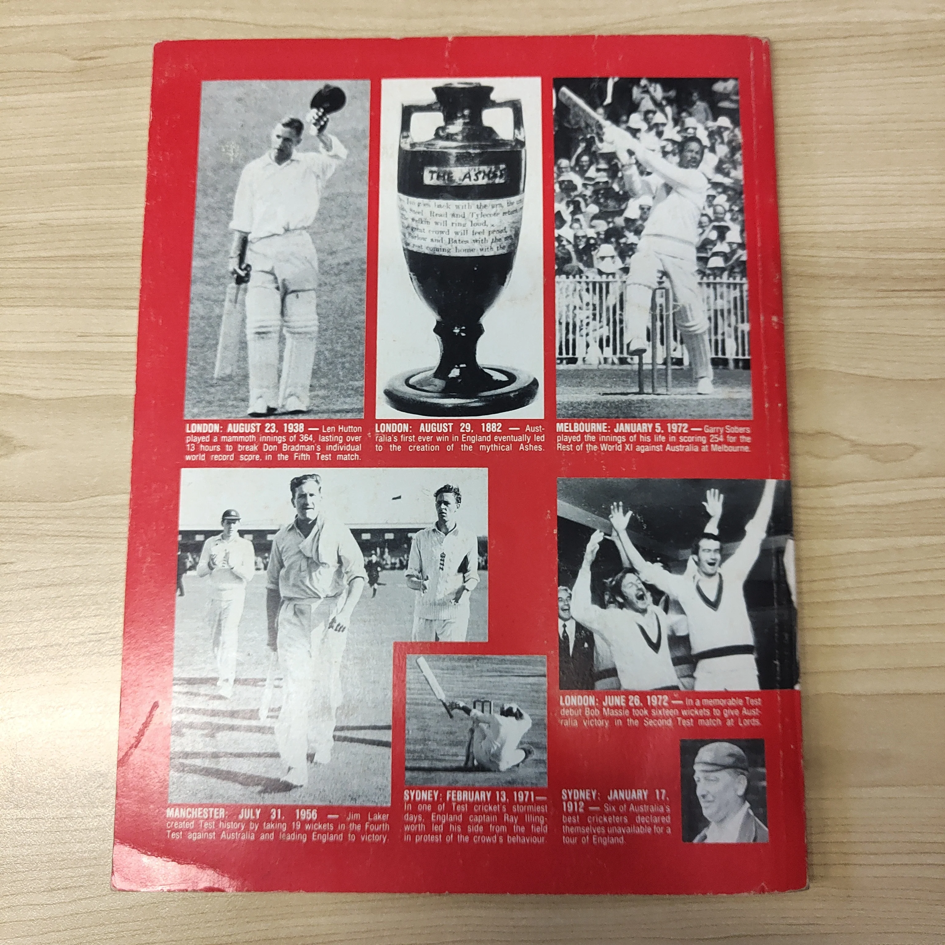 Cricket 1970s Cricket's Greatest Headlines Jack Fingleton Cricket Book Magazine - Image 3