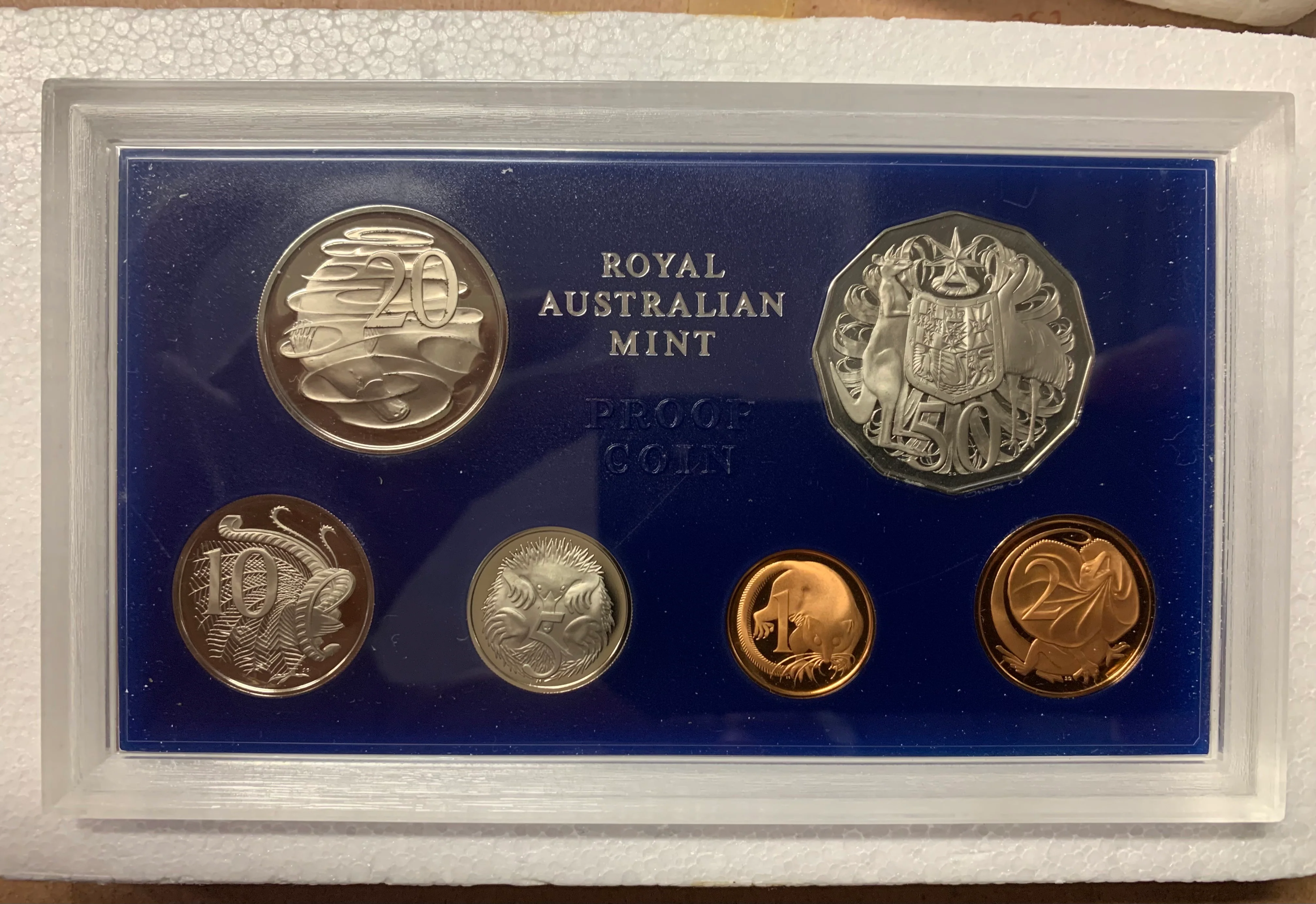 Australia 1971 Royal Australian Mint Proof Set Key Date - Image 2