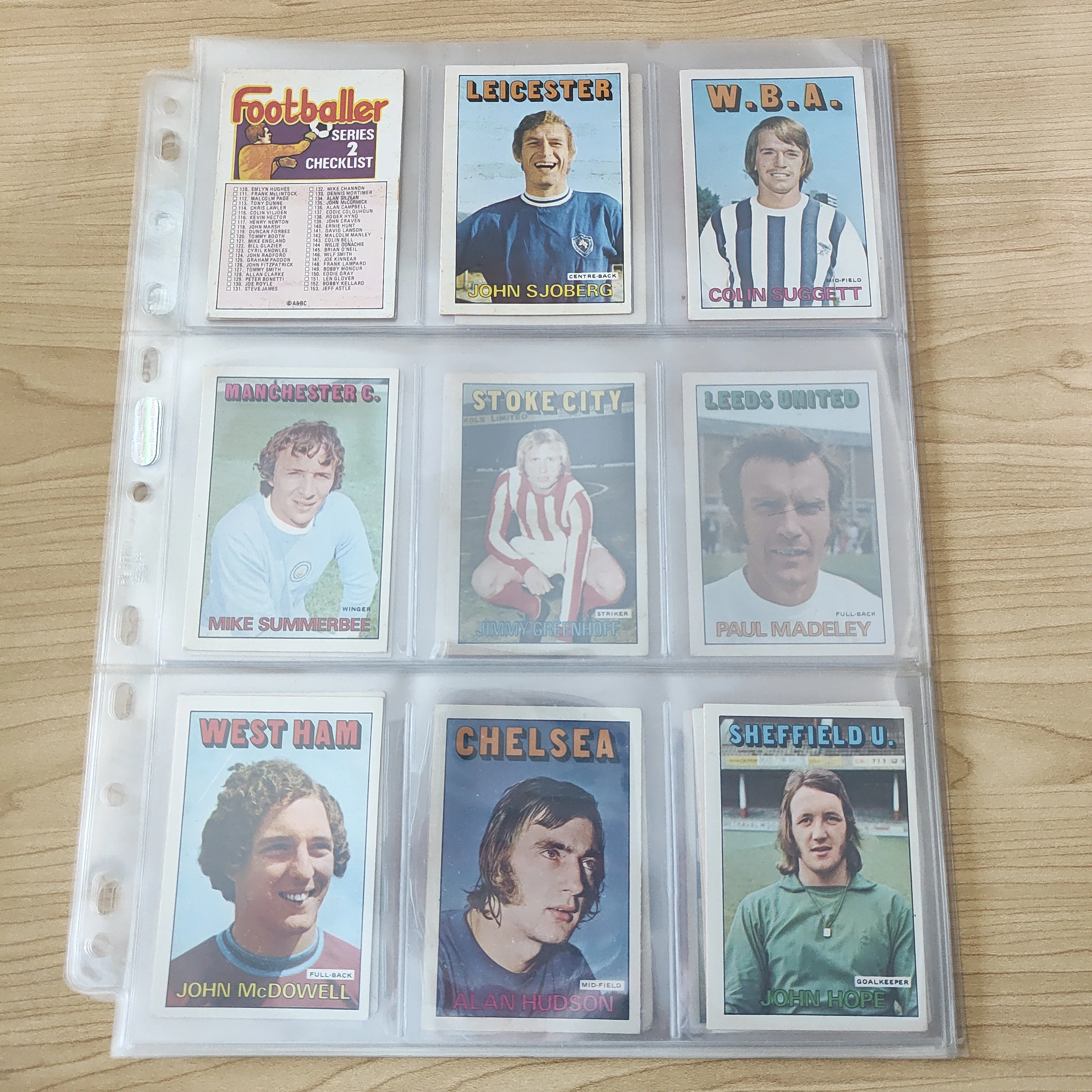 Soccer 1972-73 A&BC Gum Footballers Series 1 and 2 Two Part Sets 35/109 and 36/110 - Image 6