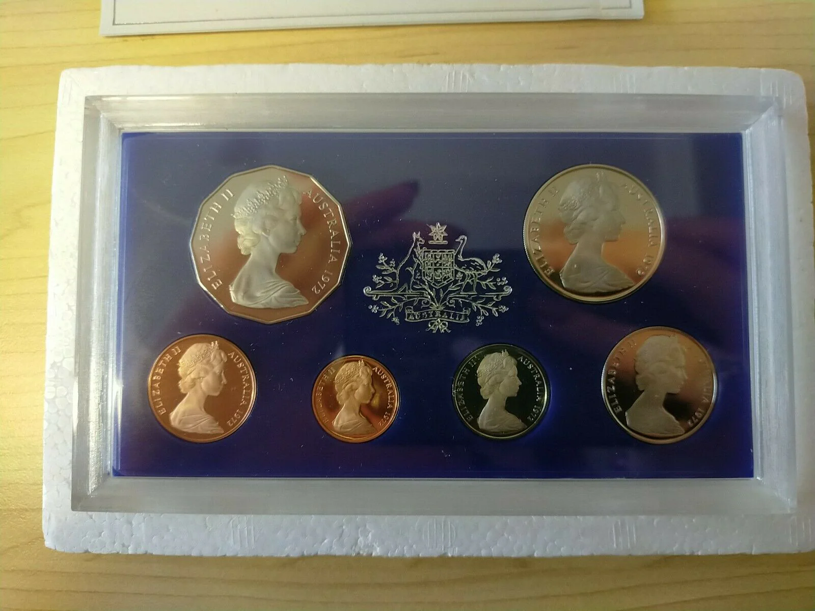 Australia 1972 Royal Australian Mint Proof Set Key Date Superb Condition - Image 3