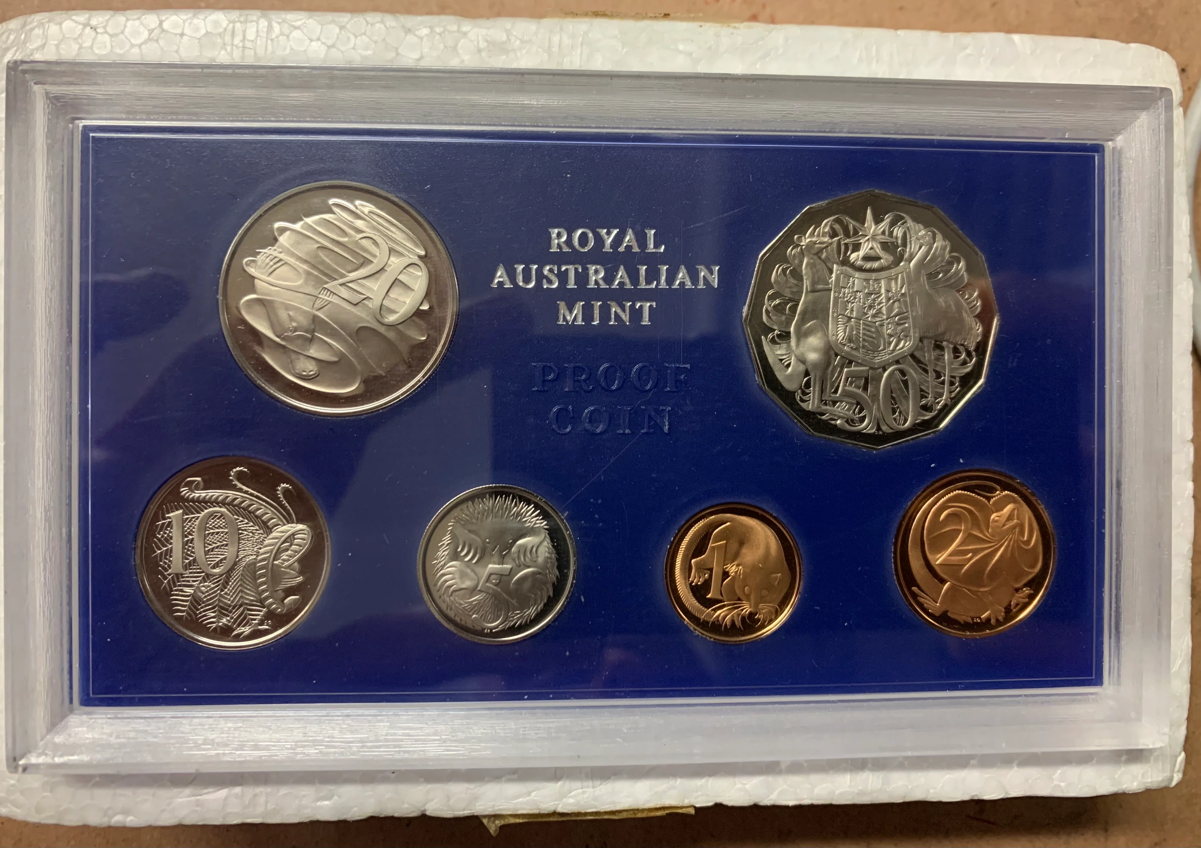 Australia 1974  Royal Australian Mint Proof Set Key Date Superb Condition - Image 2