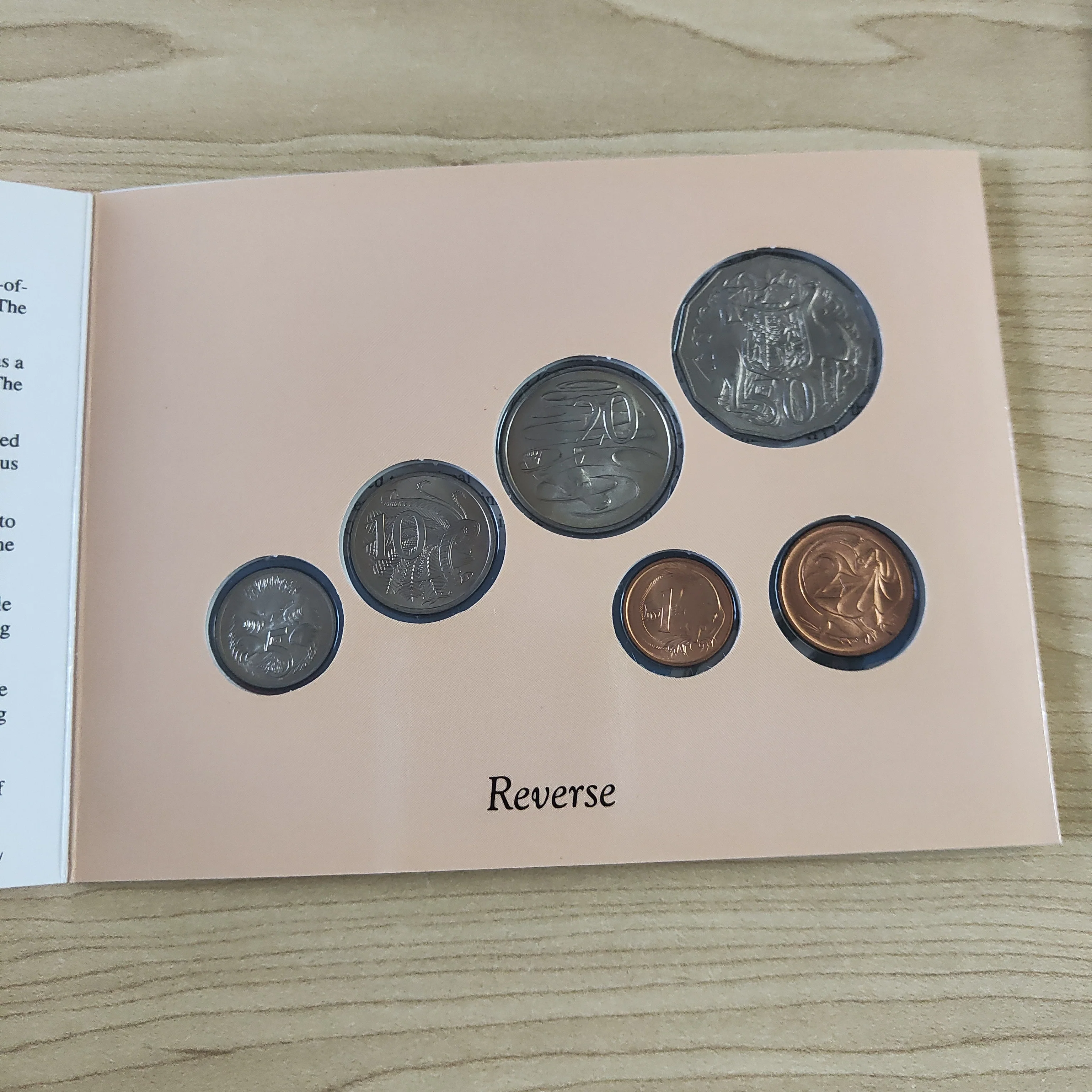 Australia 1974 Sherwood Uncirculated Decimal Coin Set - Image 2
