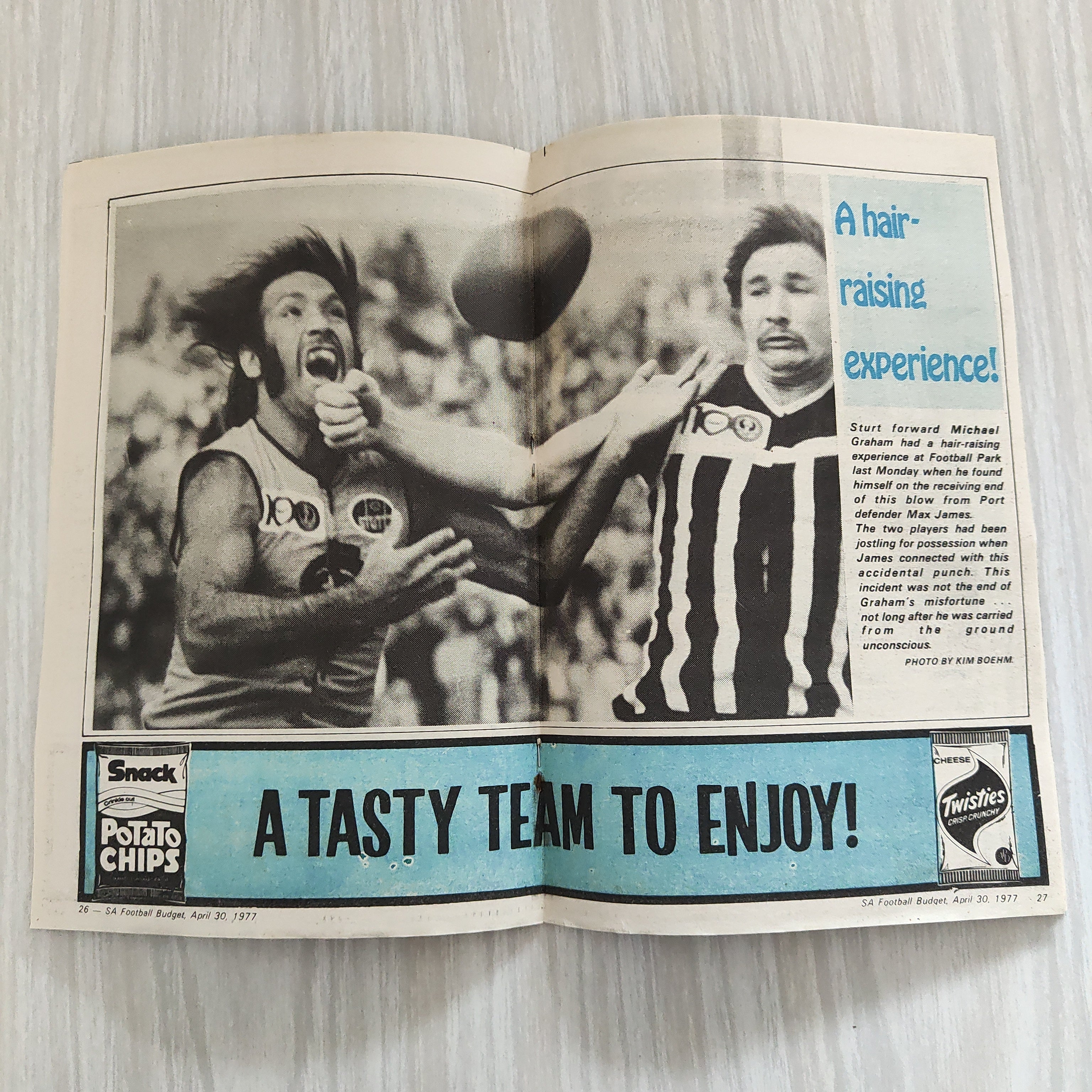 Football 1977 April 30 South Australia Football Budget - Image 2