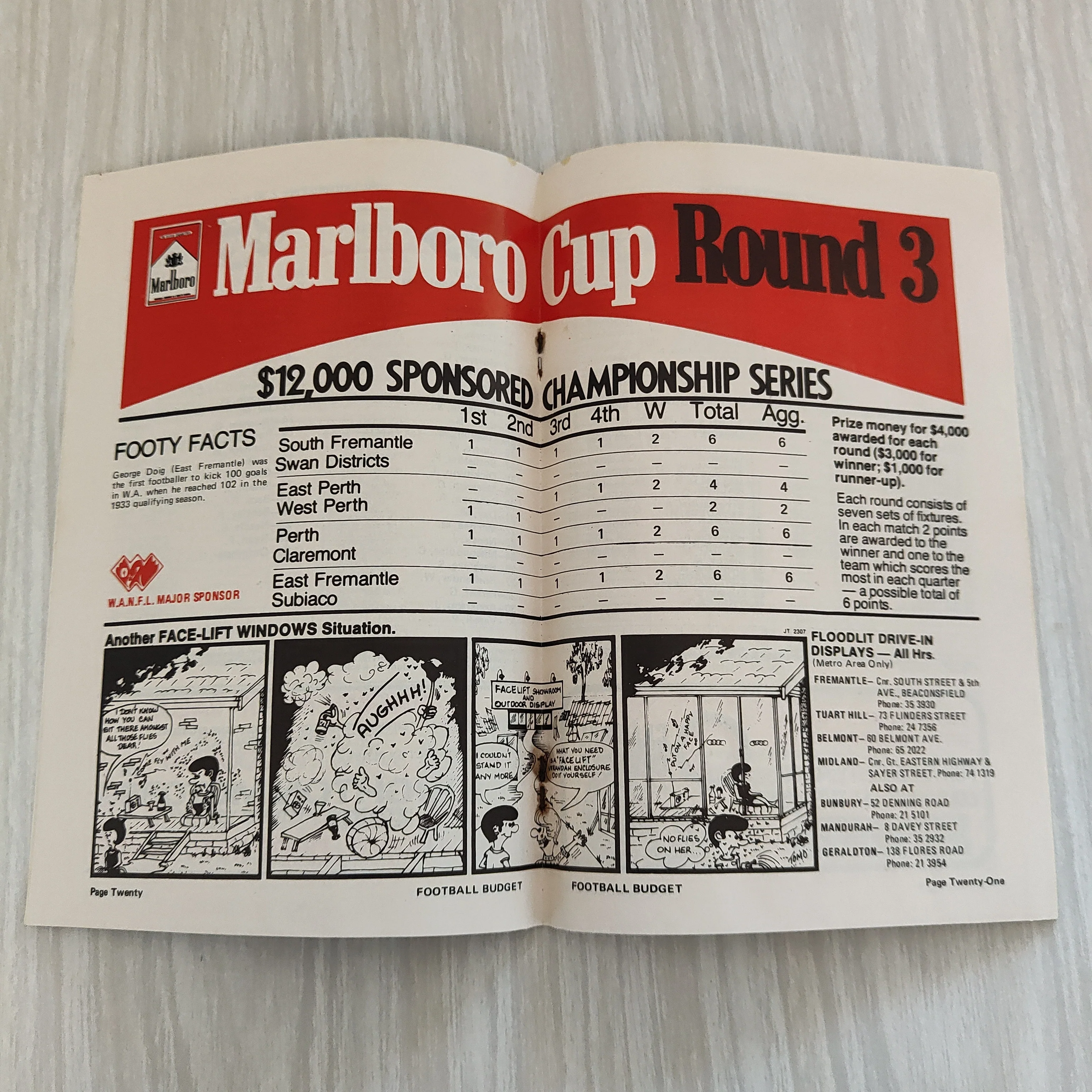 Football 1977 July 16 West Australia Football Budget Magazine. - Image 2
