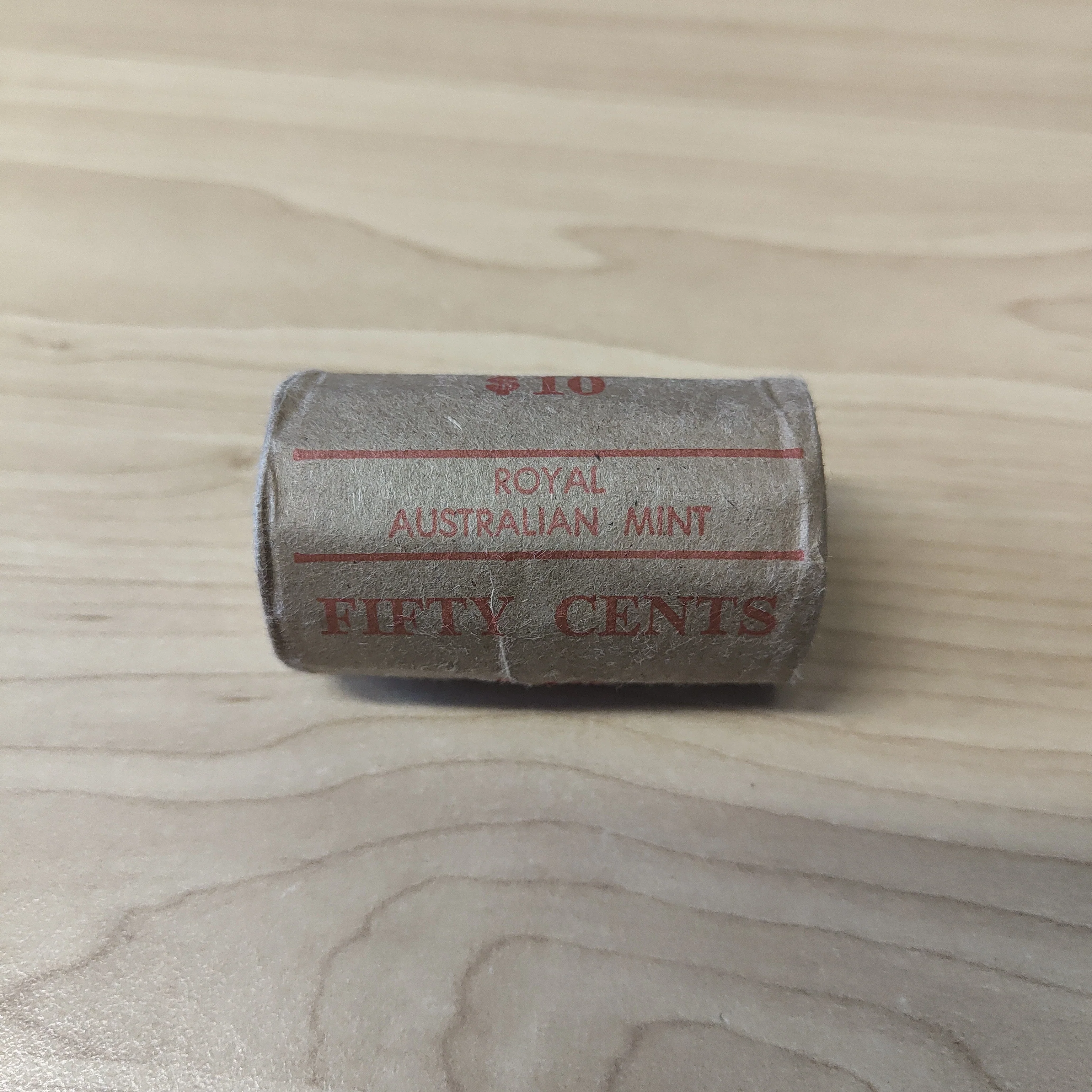 Australia 1977 Royal Australian Mint 50c Fifty Cents Queen Elizabeth II Silver Jubilee Mint Coin Roll - Image 2